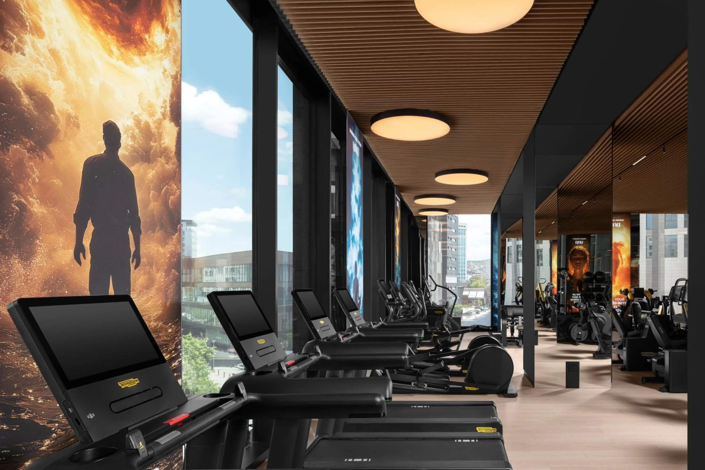 Fitness centre/facilities in Courtyard by Marriott Prishtina
