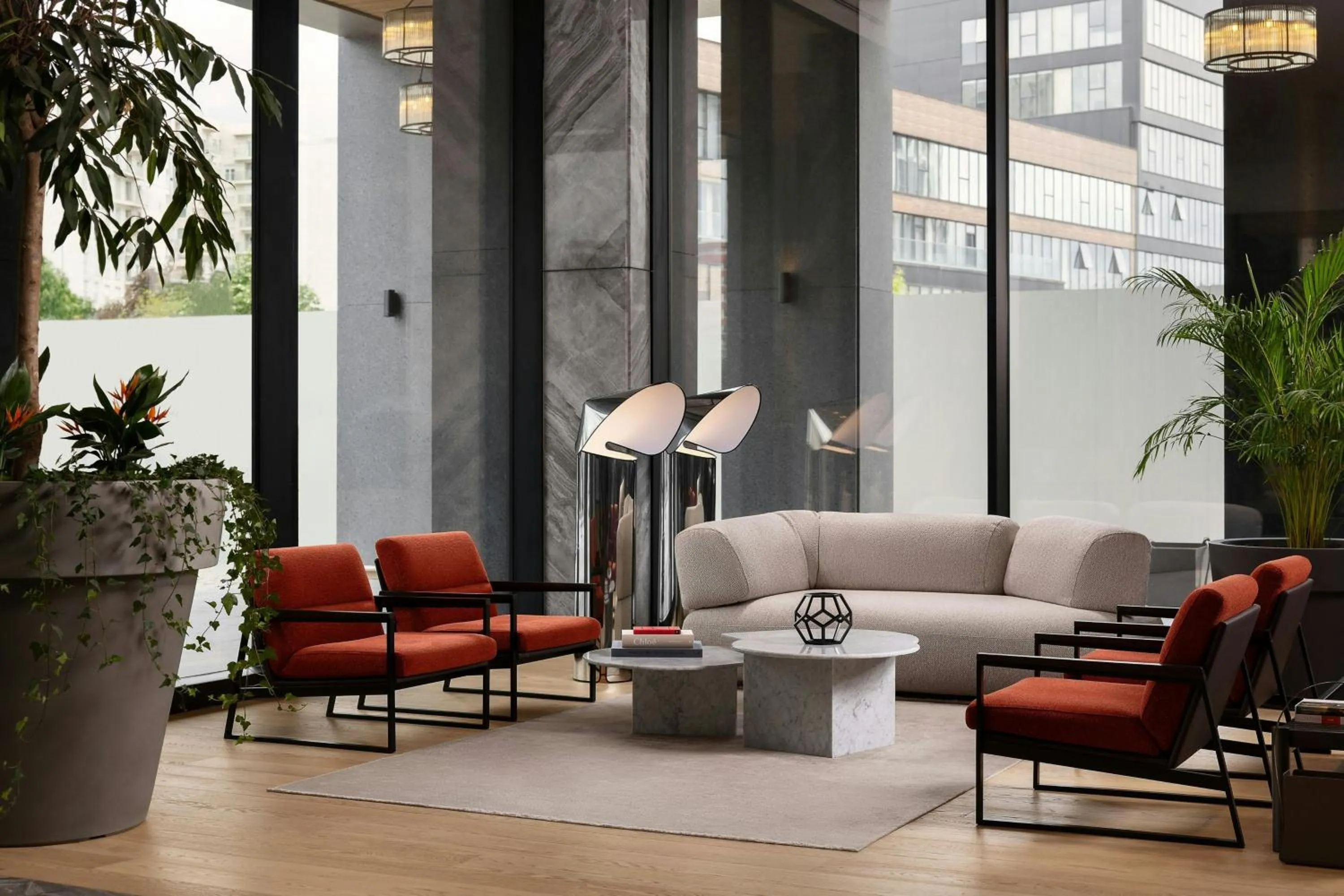 Lobby or reception in Courtyard by Marriott Prishtina