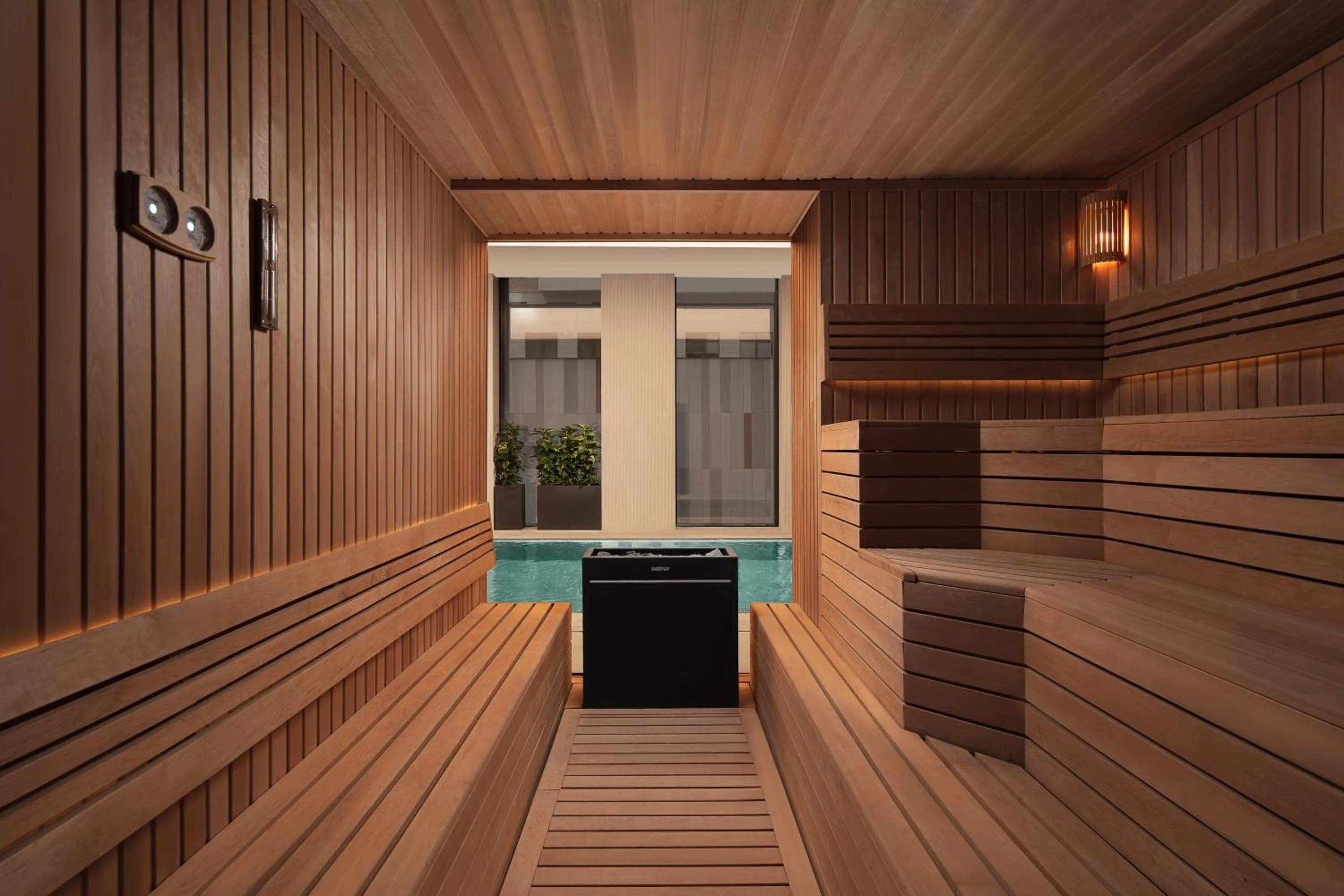 Sauna in Courtyard by Marriott Prishtina