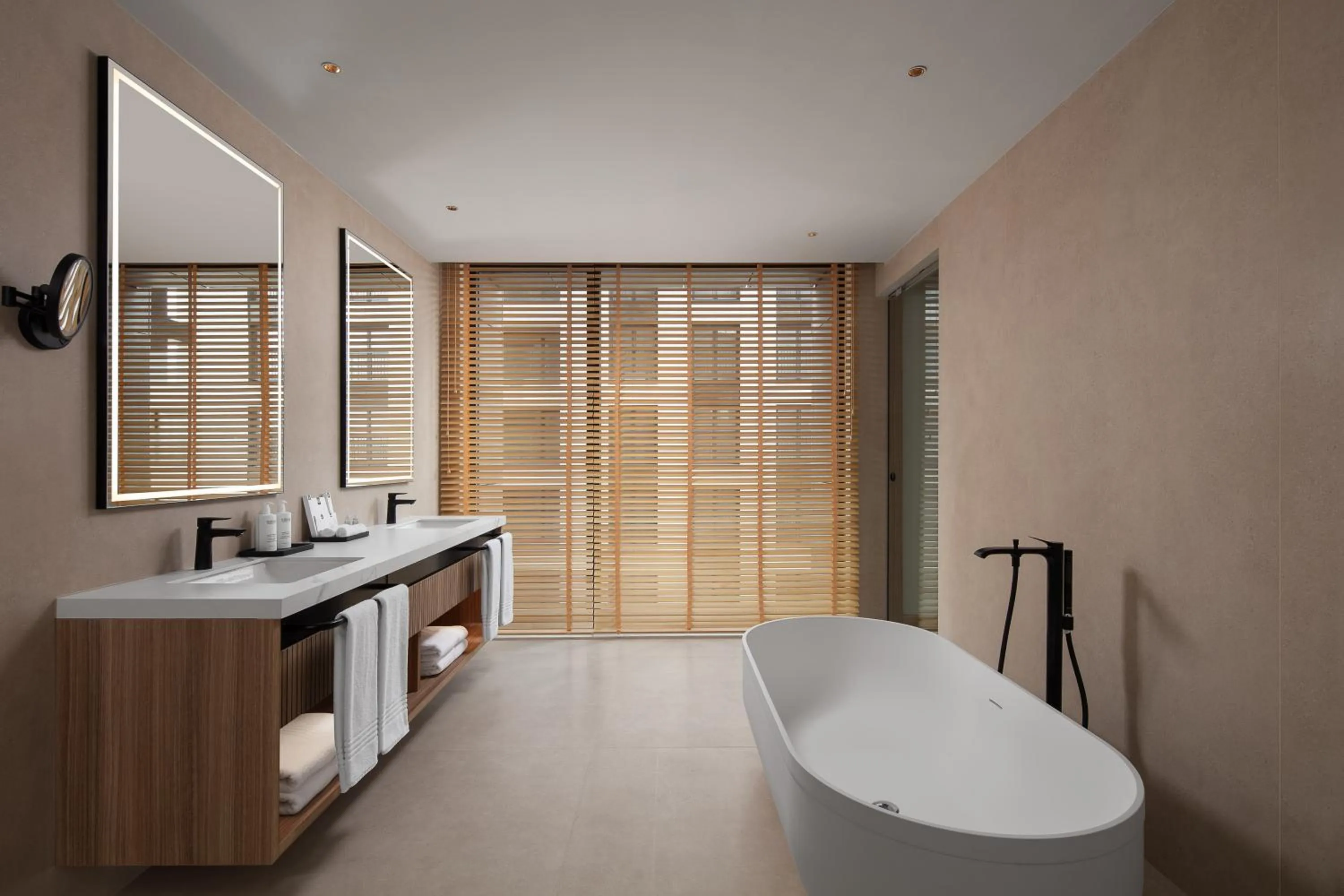 Bathroom in Courtyard by Marriott Prishtina