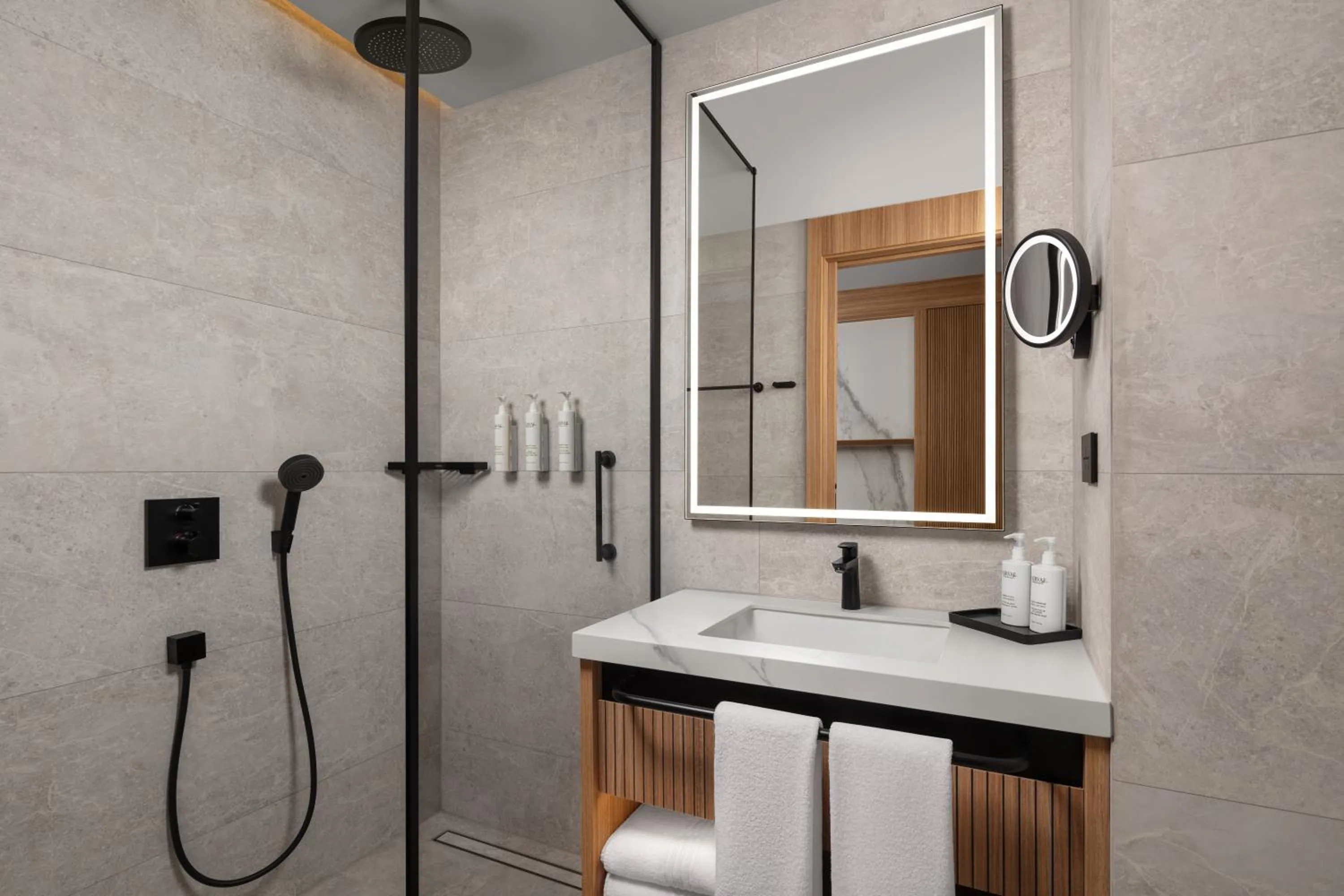 Bathroom in Courtyard by Marriott Prishtina