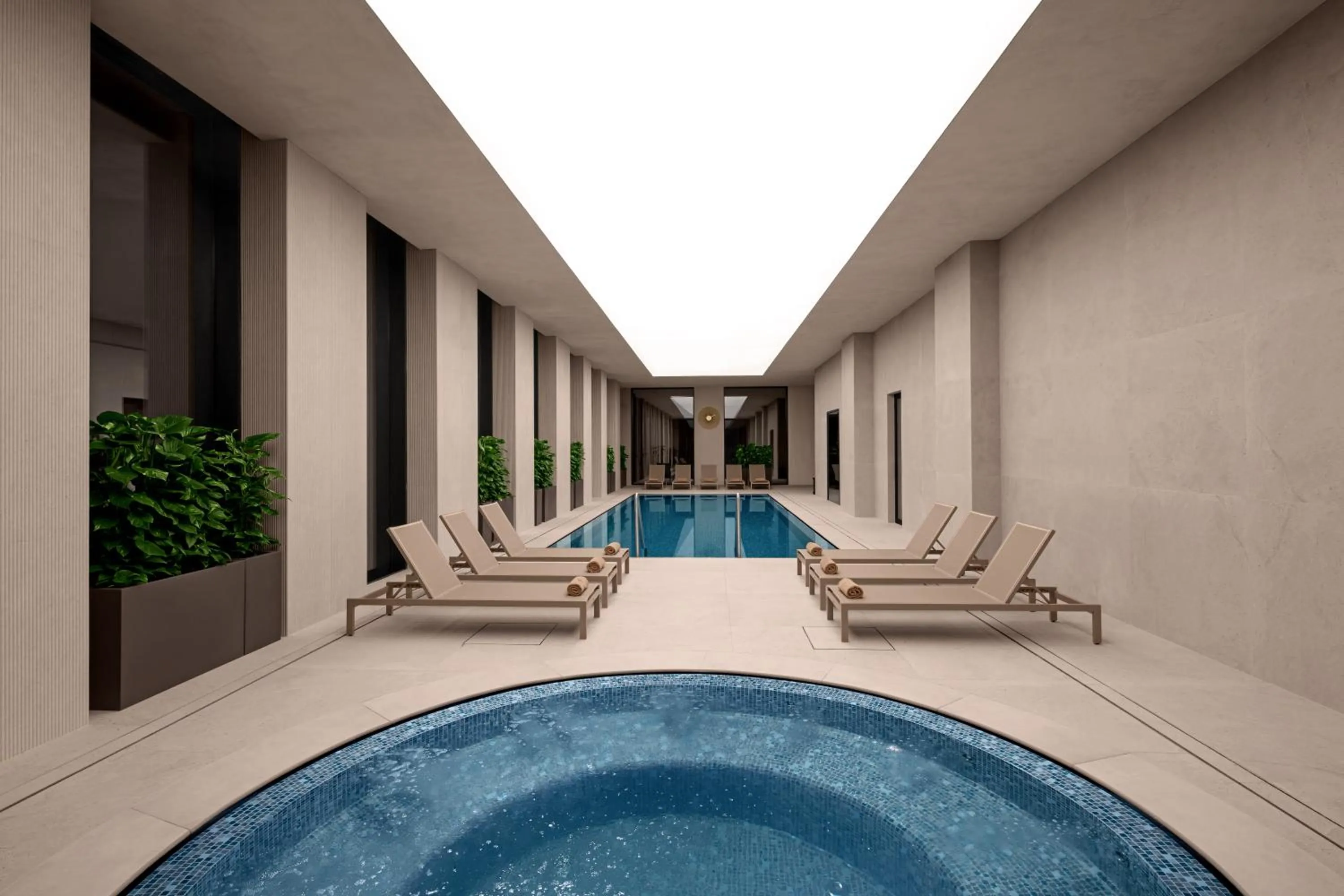 Swimming pool in Courtyard by Marriott Prishtina