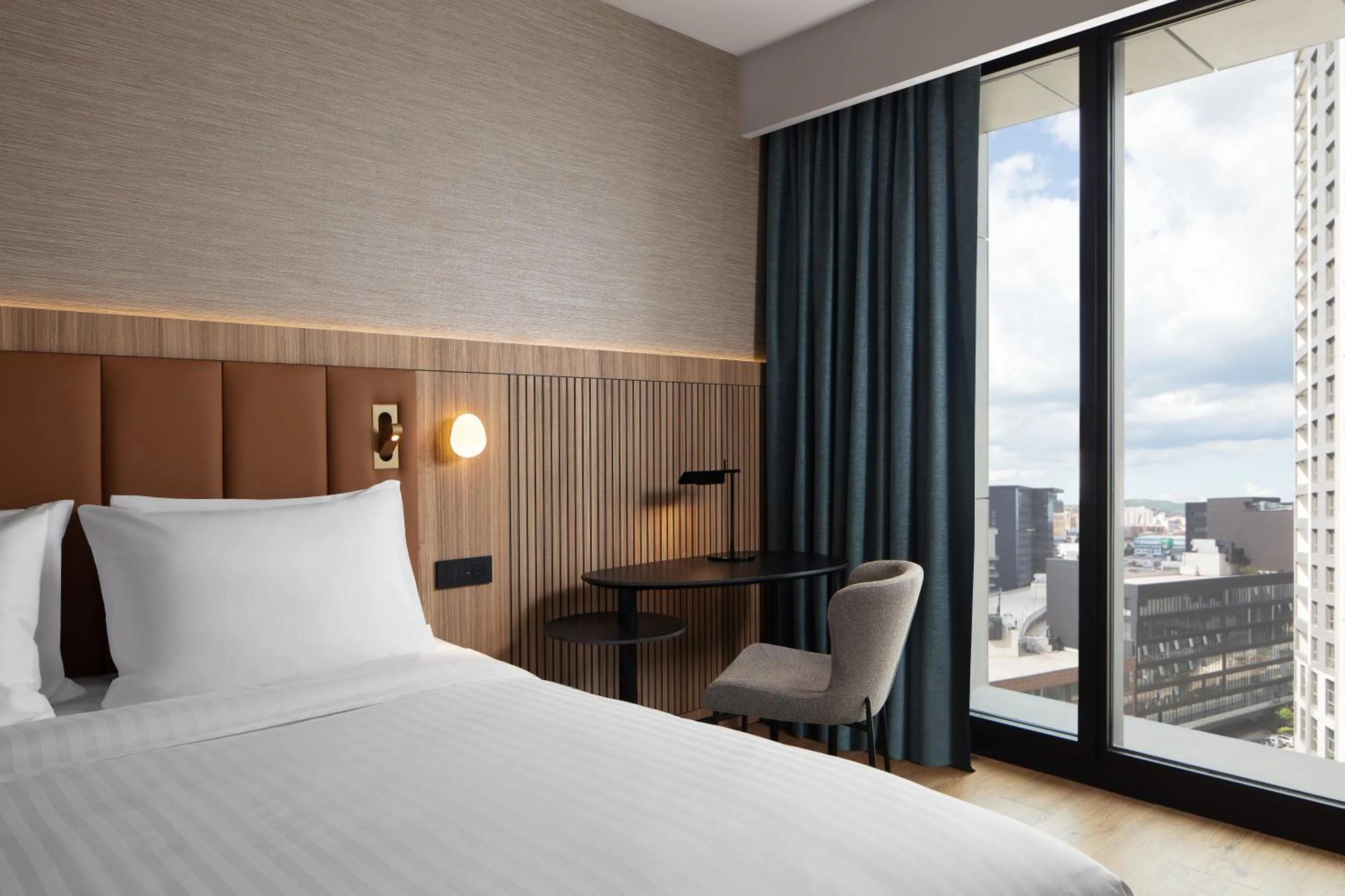 Bed in Courtyard by Marriott Prishtina