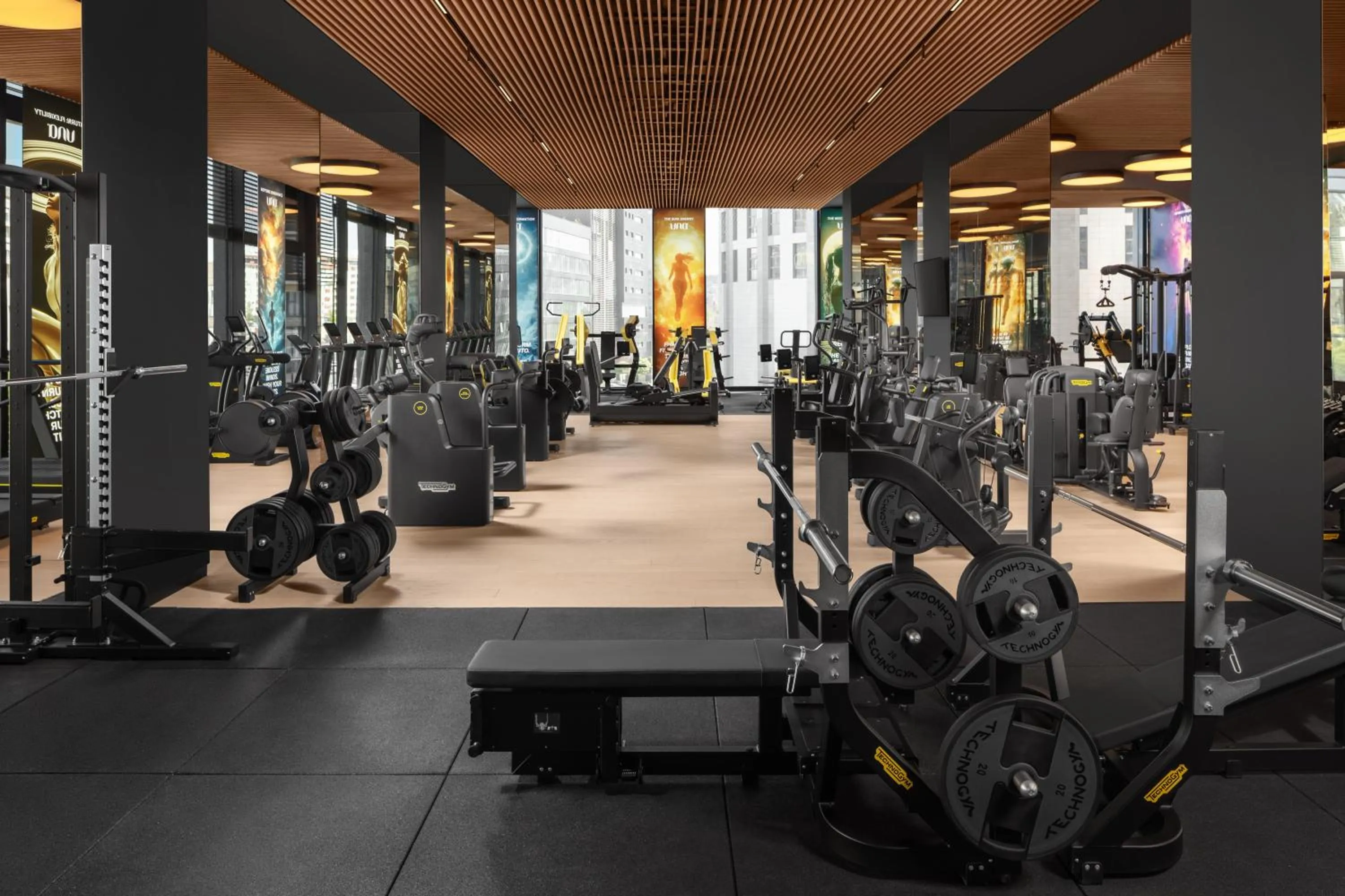 Fitness centre/facilities in Courtyard by Marriott Prishtina