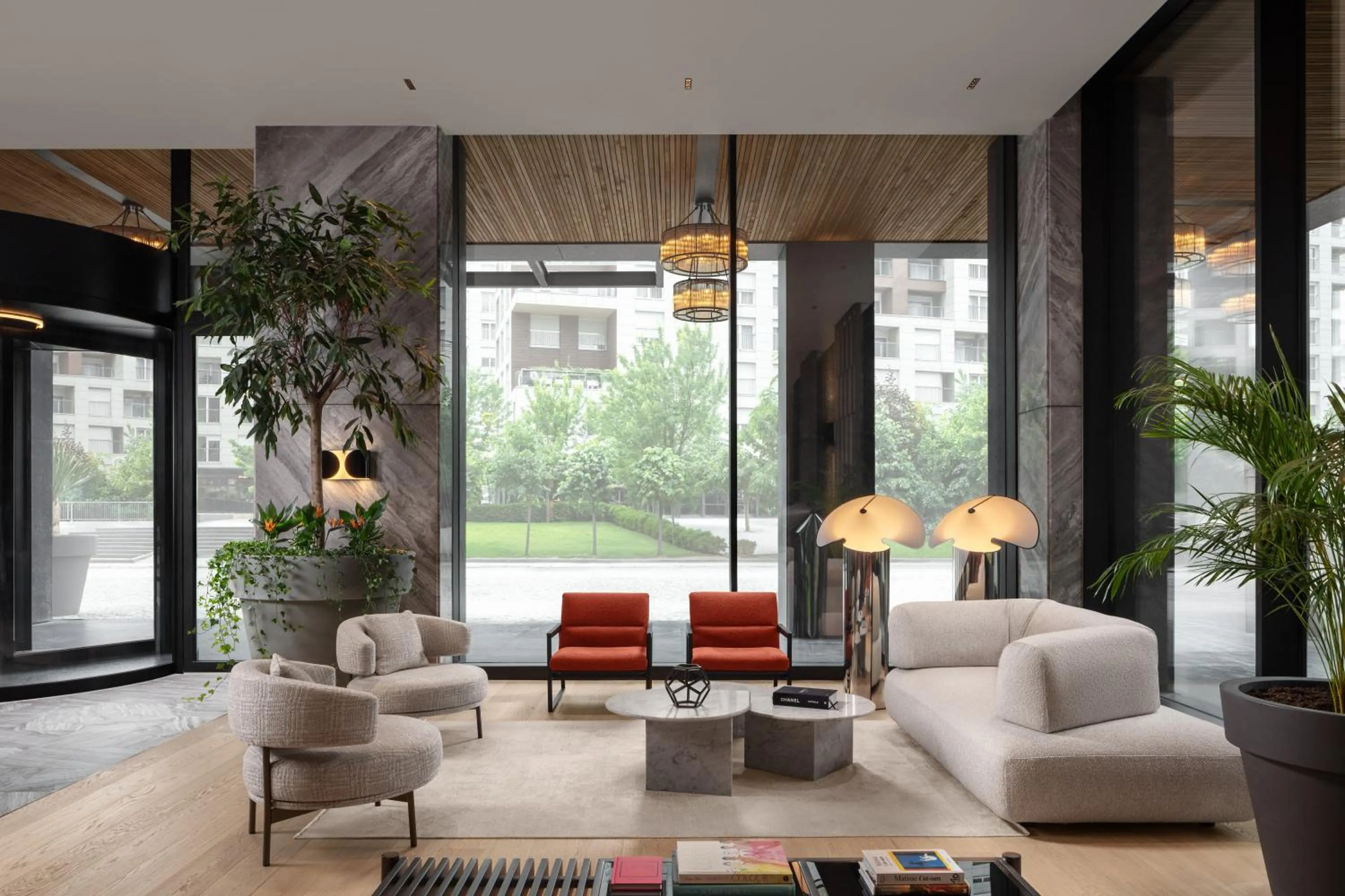 Lobby or reception in Courtyard by Marriott Prishtina