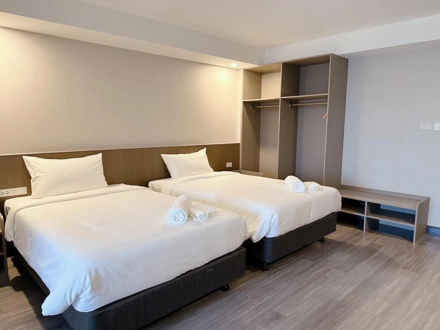 Bed in Miloft Suvarnabhumi Airport Hotel