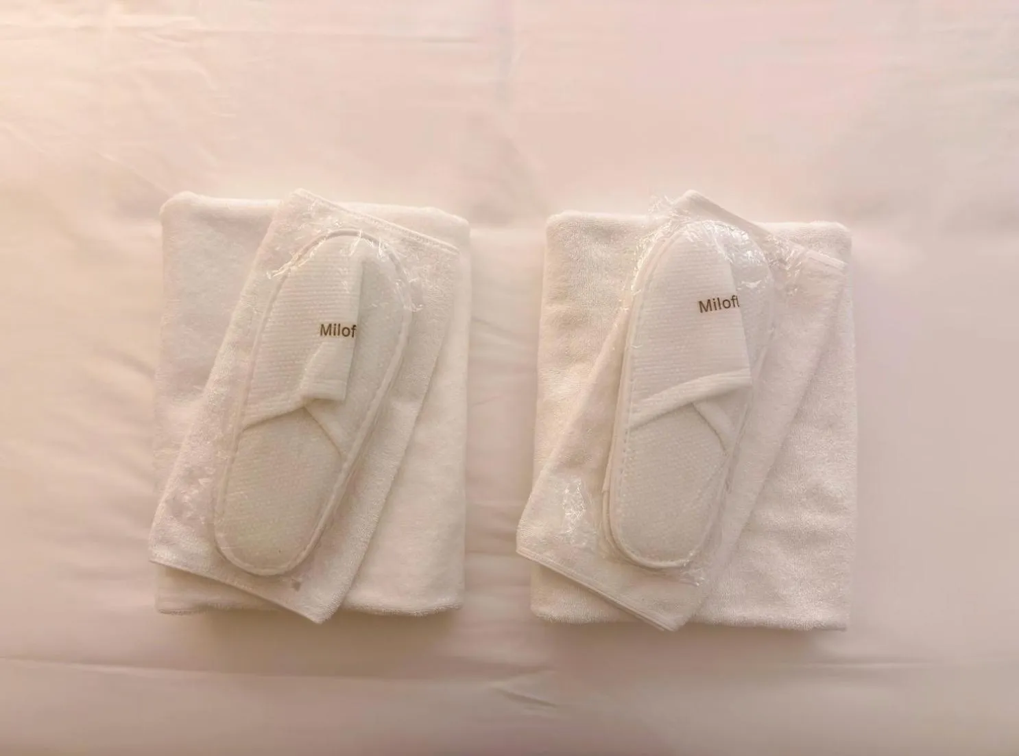 towels in Miloft Suvarnabhumi Airport Hotel