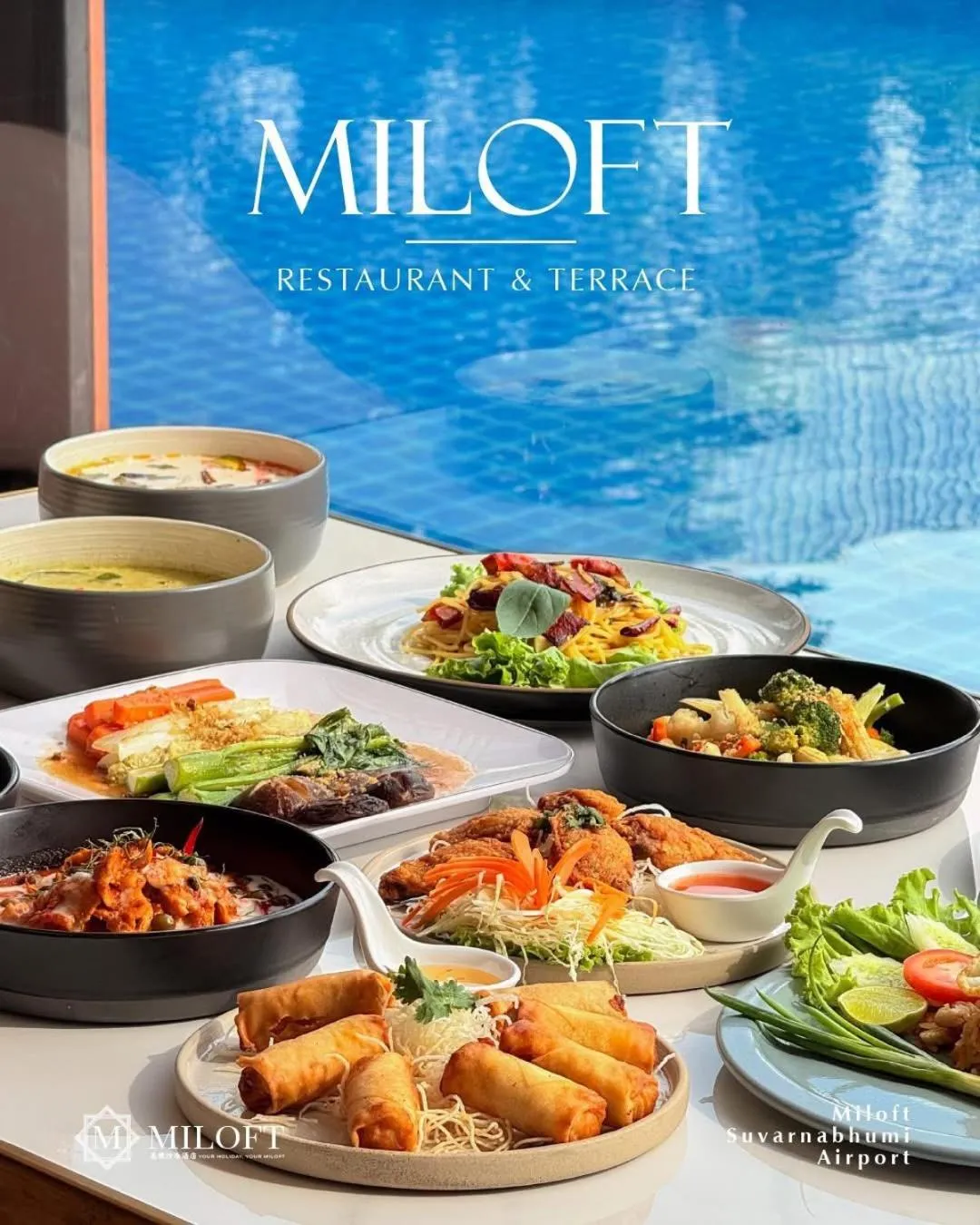 Restaurant/places to eat in Miloft Suvarnabhumi Airport Hotel