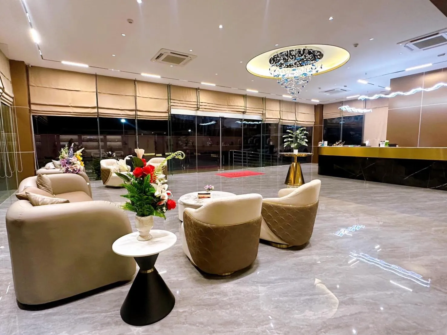 Lobby or reception in Miloft Suvarnabhumi Airport Hotel