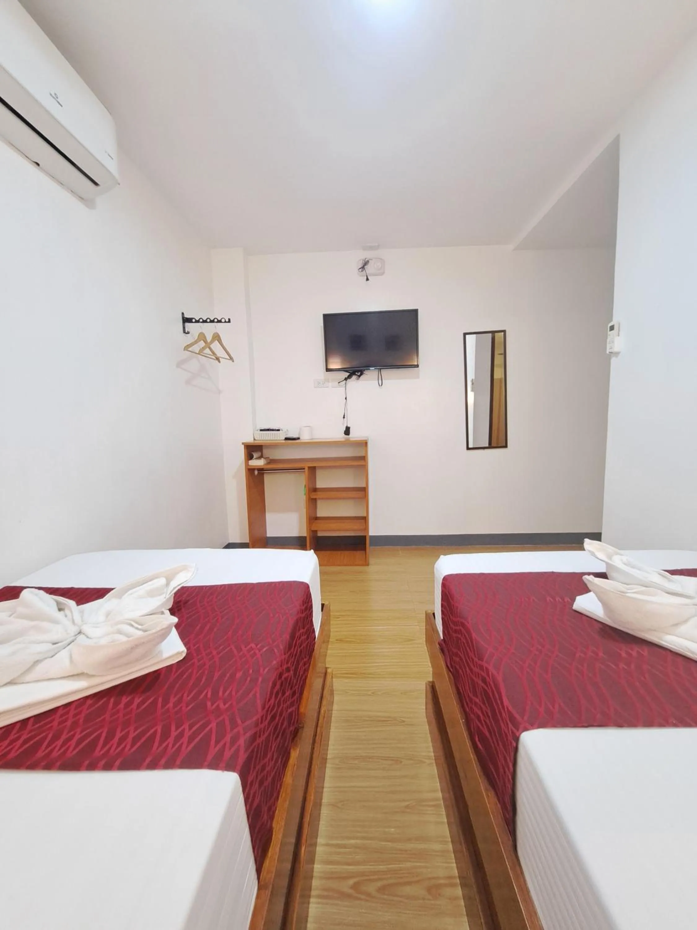 Bed in Virginia Suites