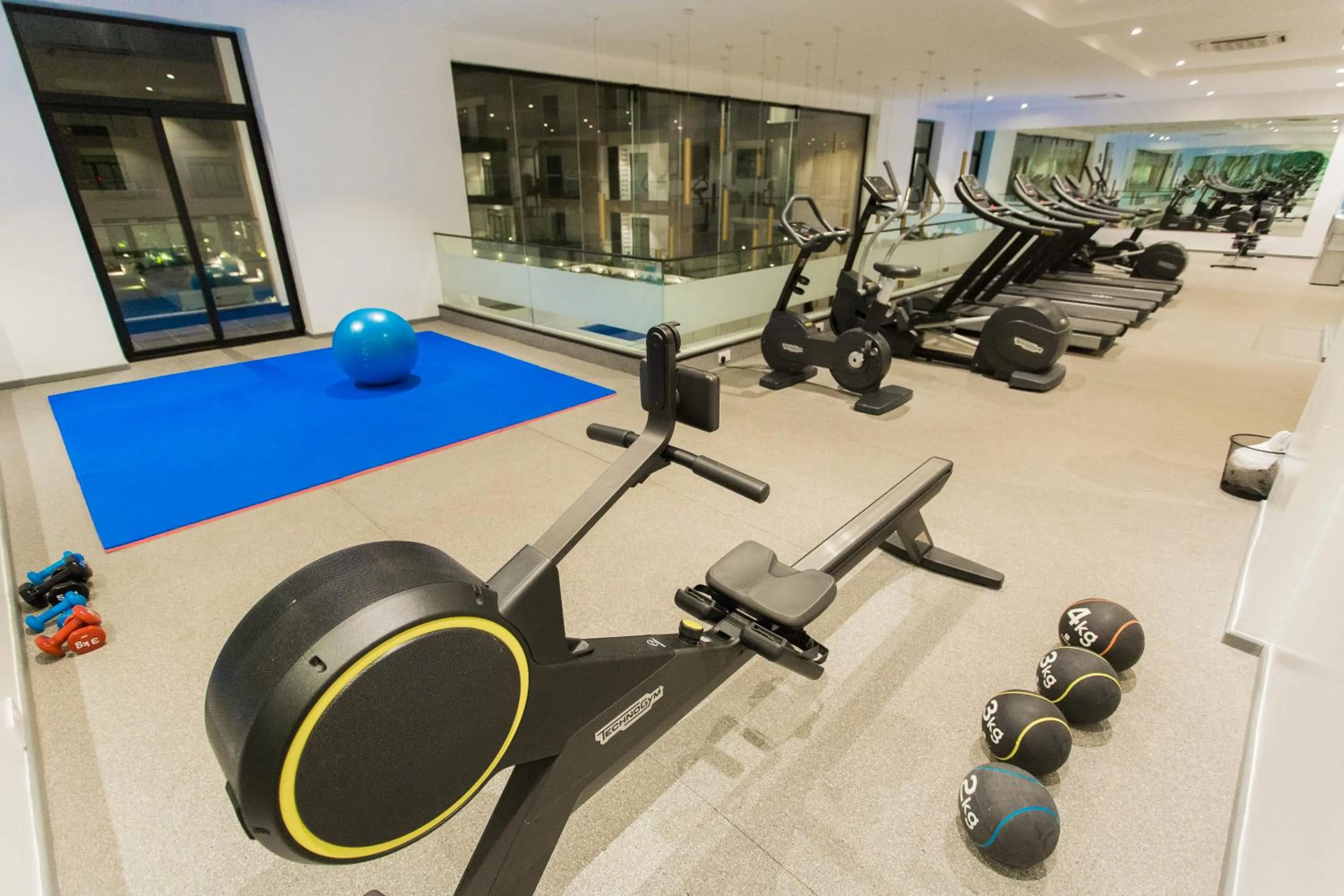 Fitness centre/facilities in Accra Luxury Apartments at Embassy Gardens