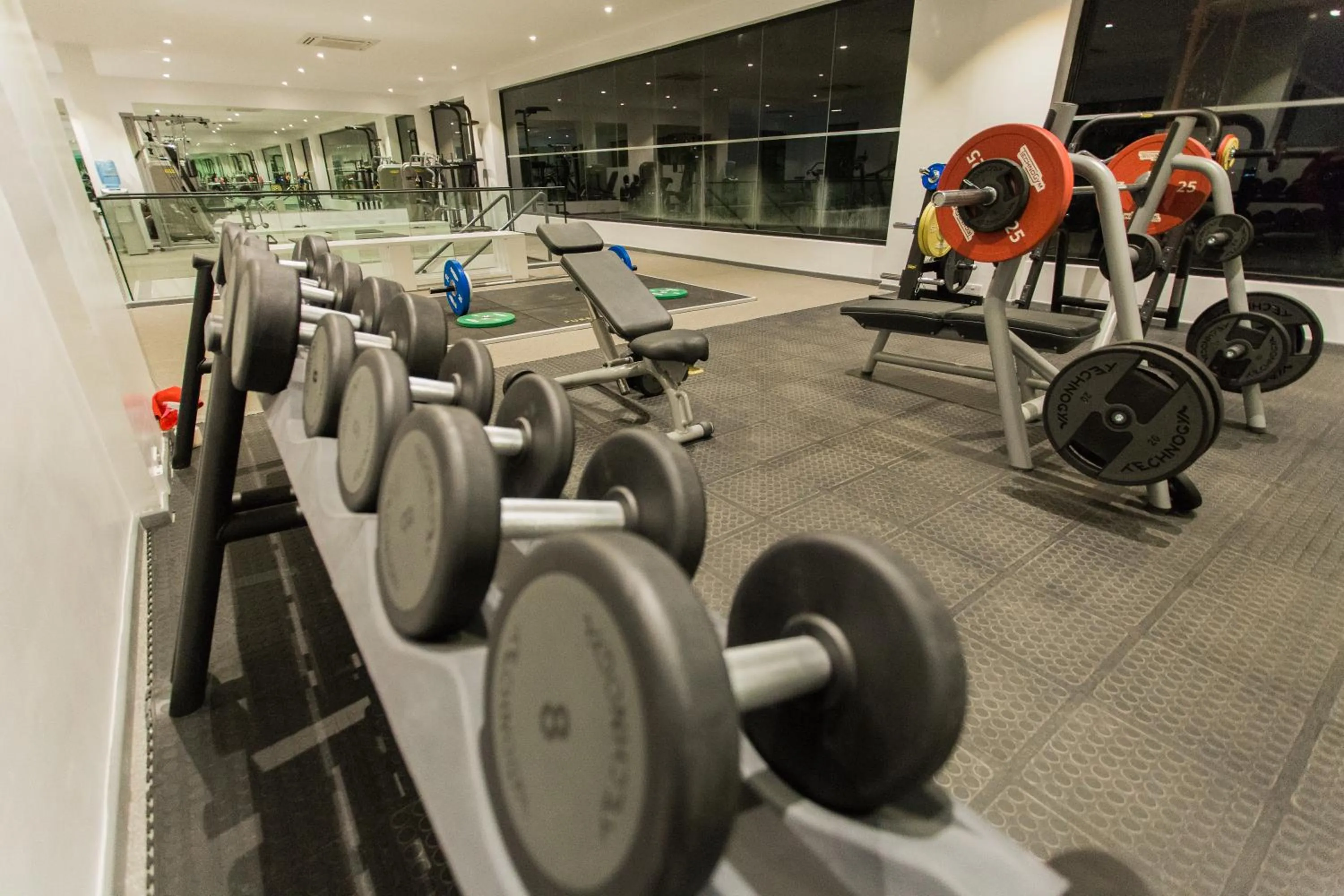 Fitness centre/facilities in Accra Luxury Apartments at Embassy Gardens