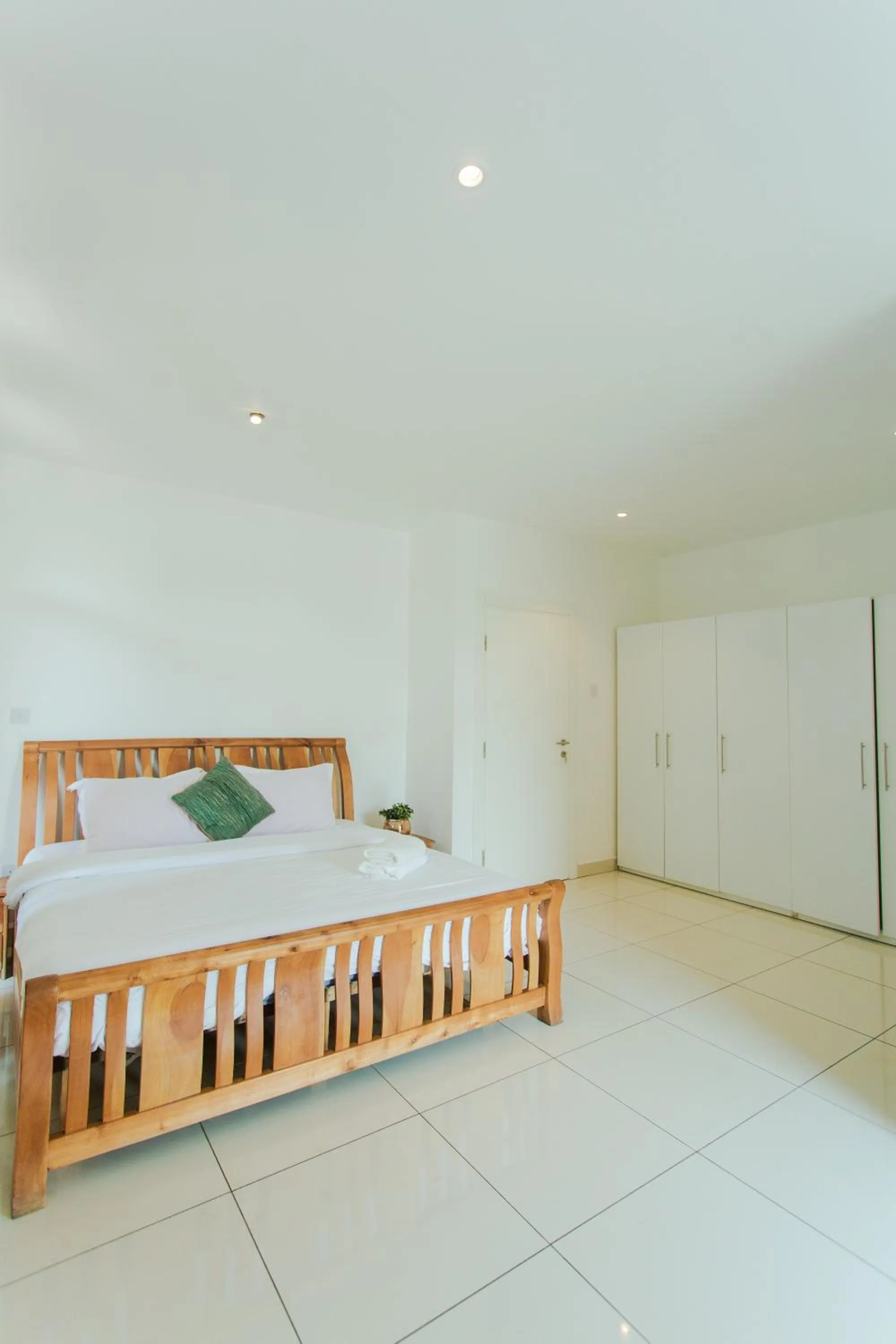 Bed in Accra Luxury Apartments at Embassy Gardens