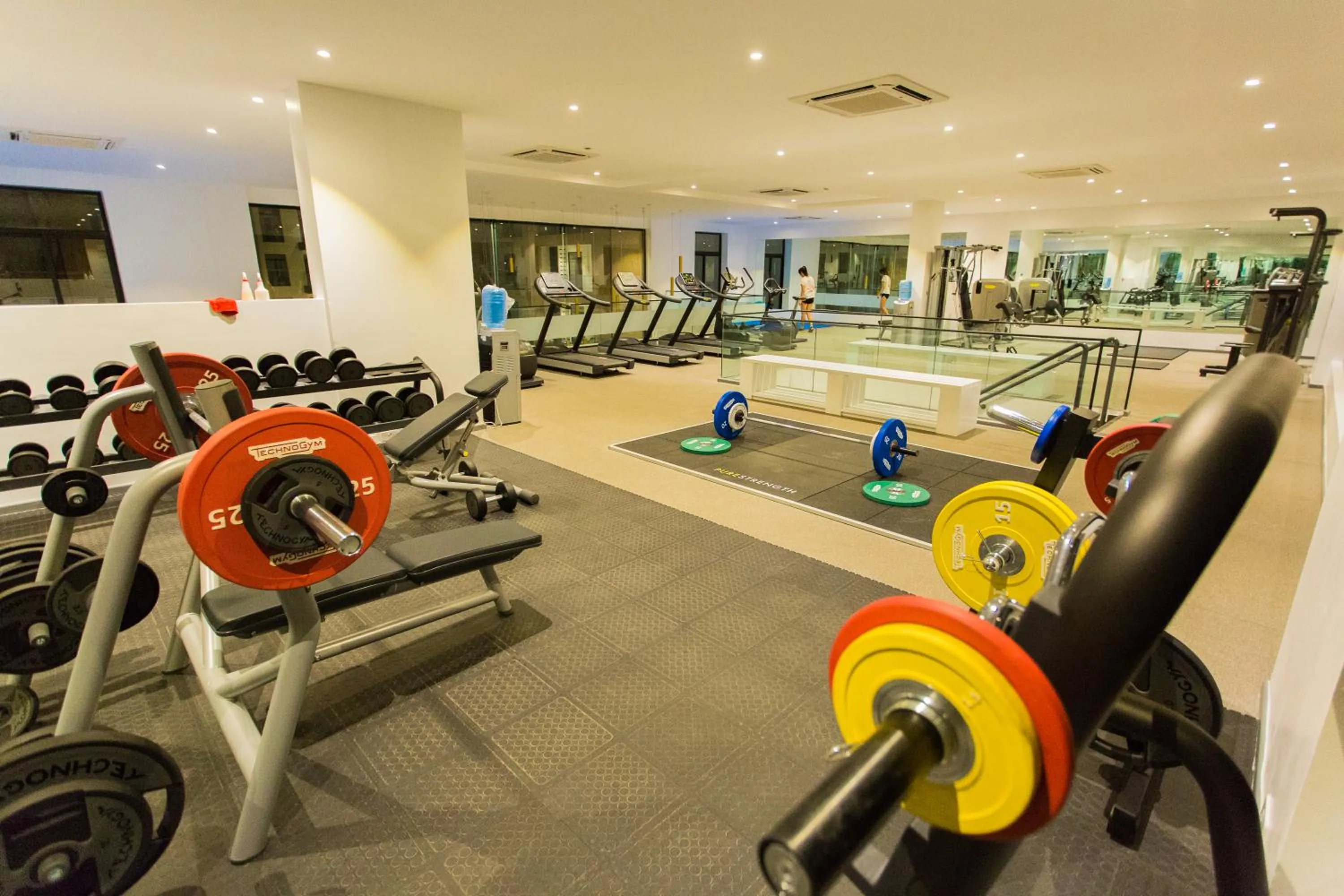 Fitness centre/facilities in Accra Luxury Apartments at Embassy Gardens