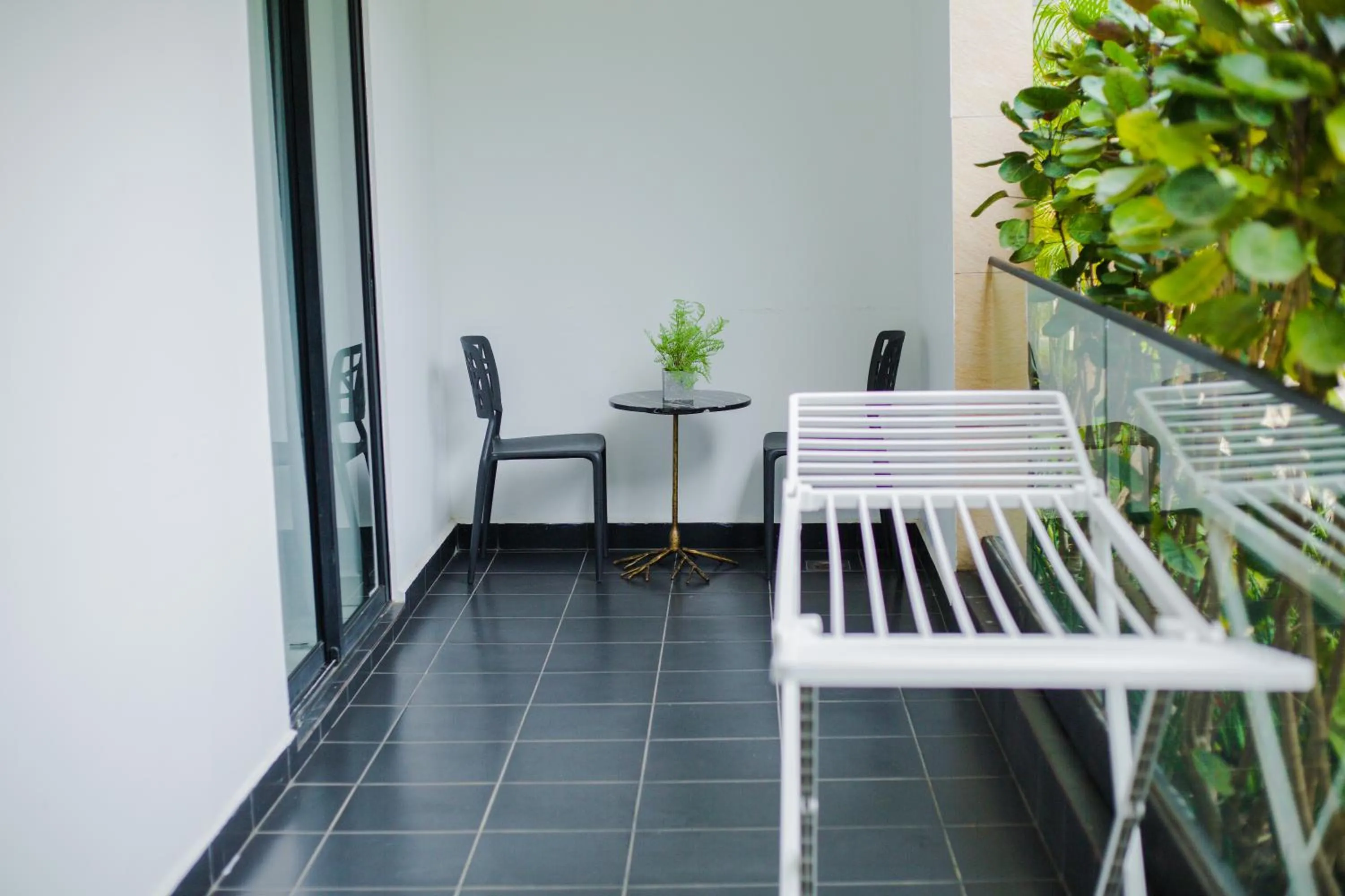 Patio in Accra Luxury Apartments at Embassy Gardens