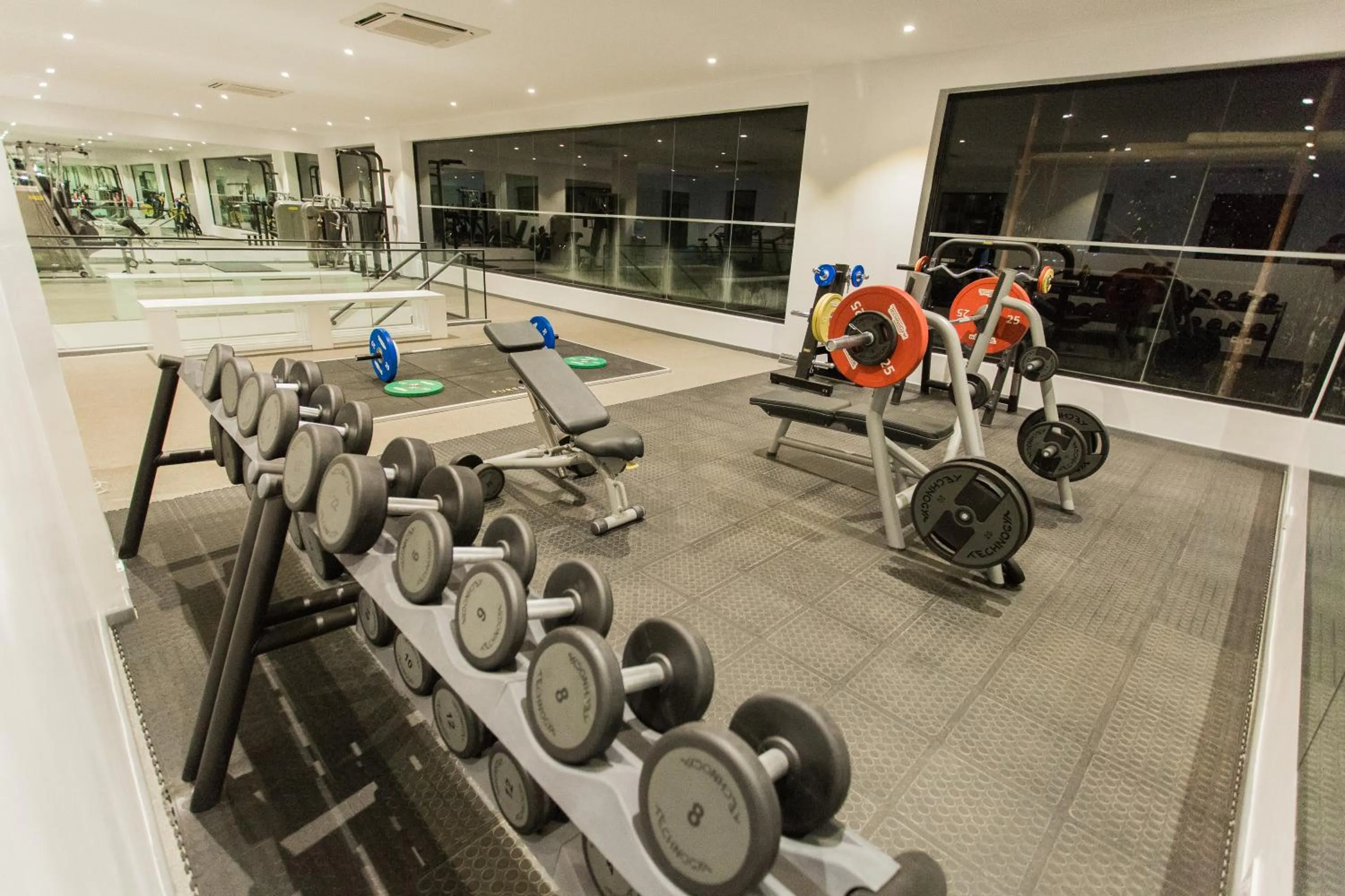 Fitness centre/facilities in Accra Luxury Apartments at Embassy Gardens