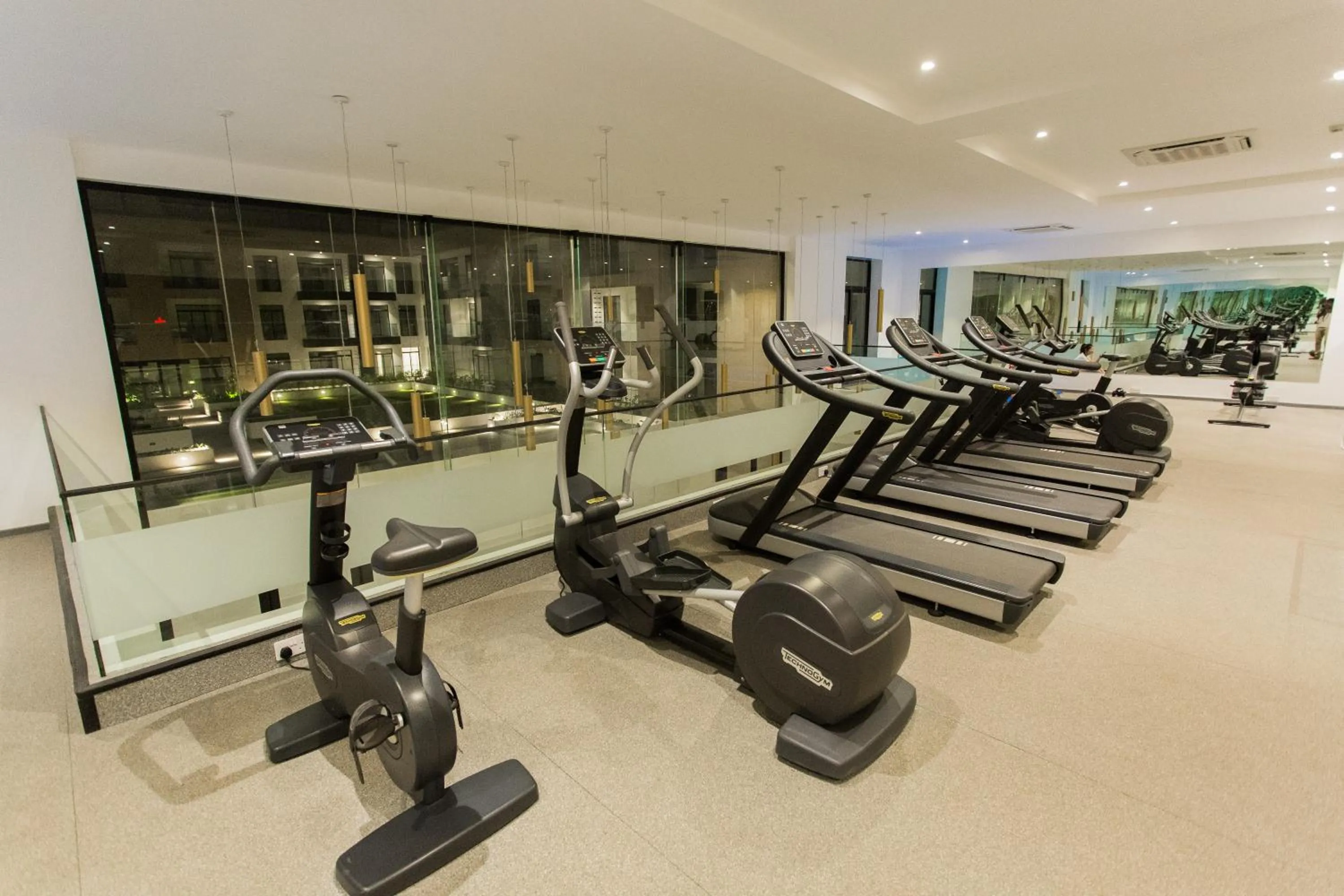 Fitness centre/facilities in Accra Luxury Apartments at Embassy Gardens