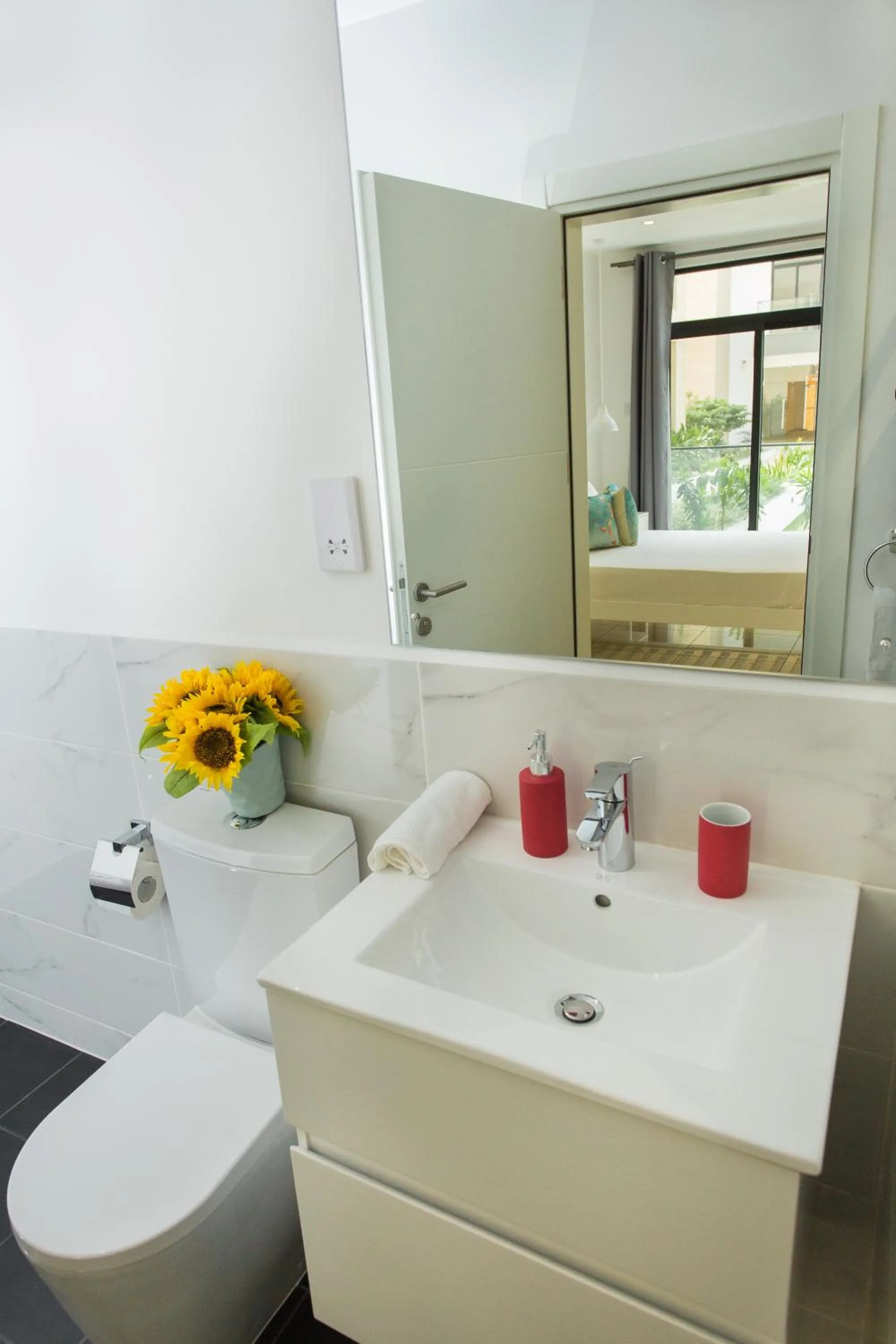 Bathroom in Accra Luxury Apartments at Embassy Gardens