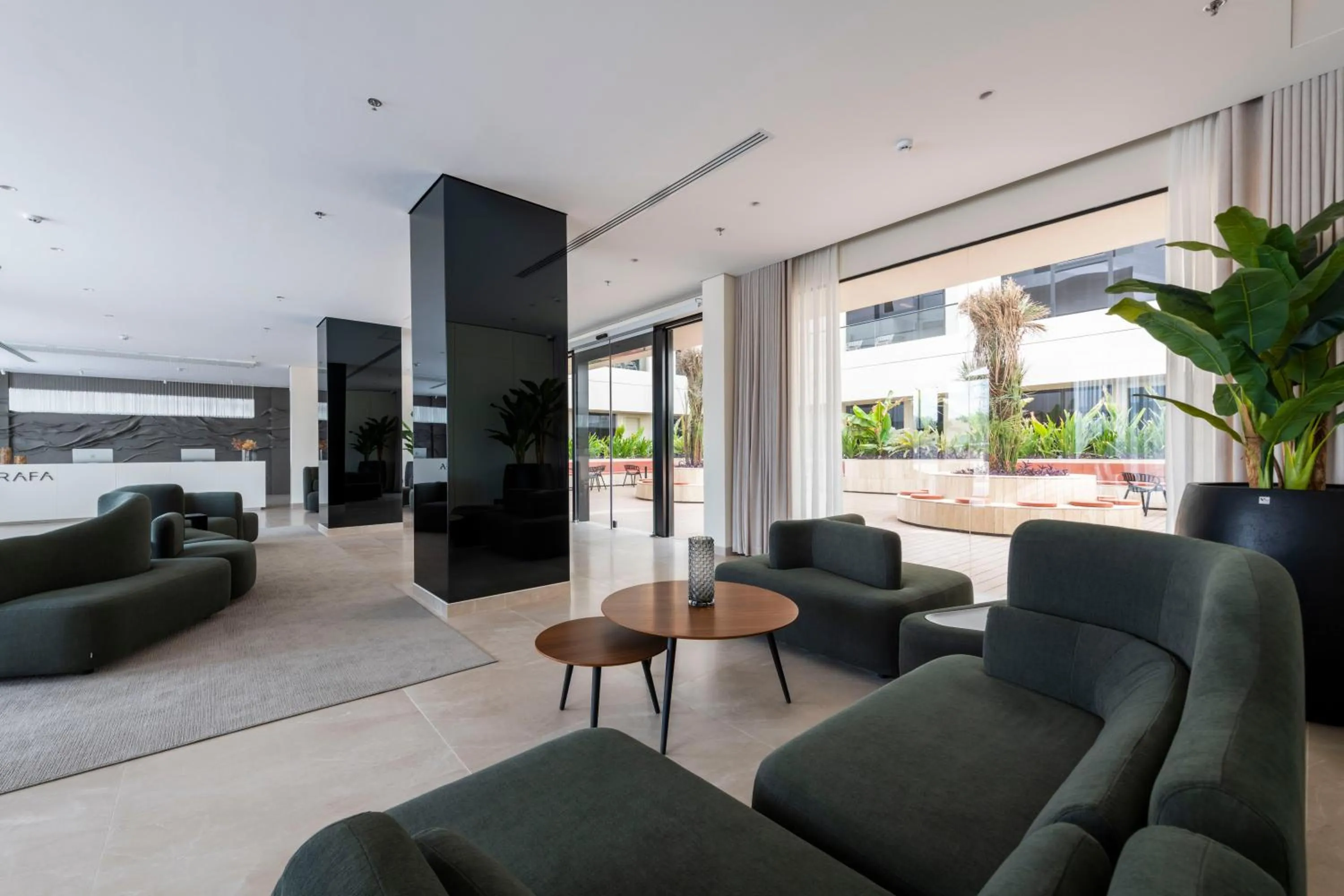 Lobby or reception in Rafa- Hittin