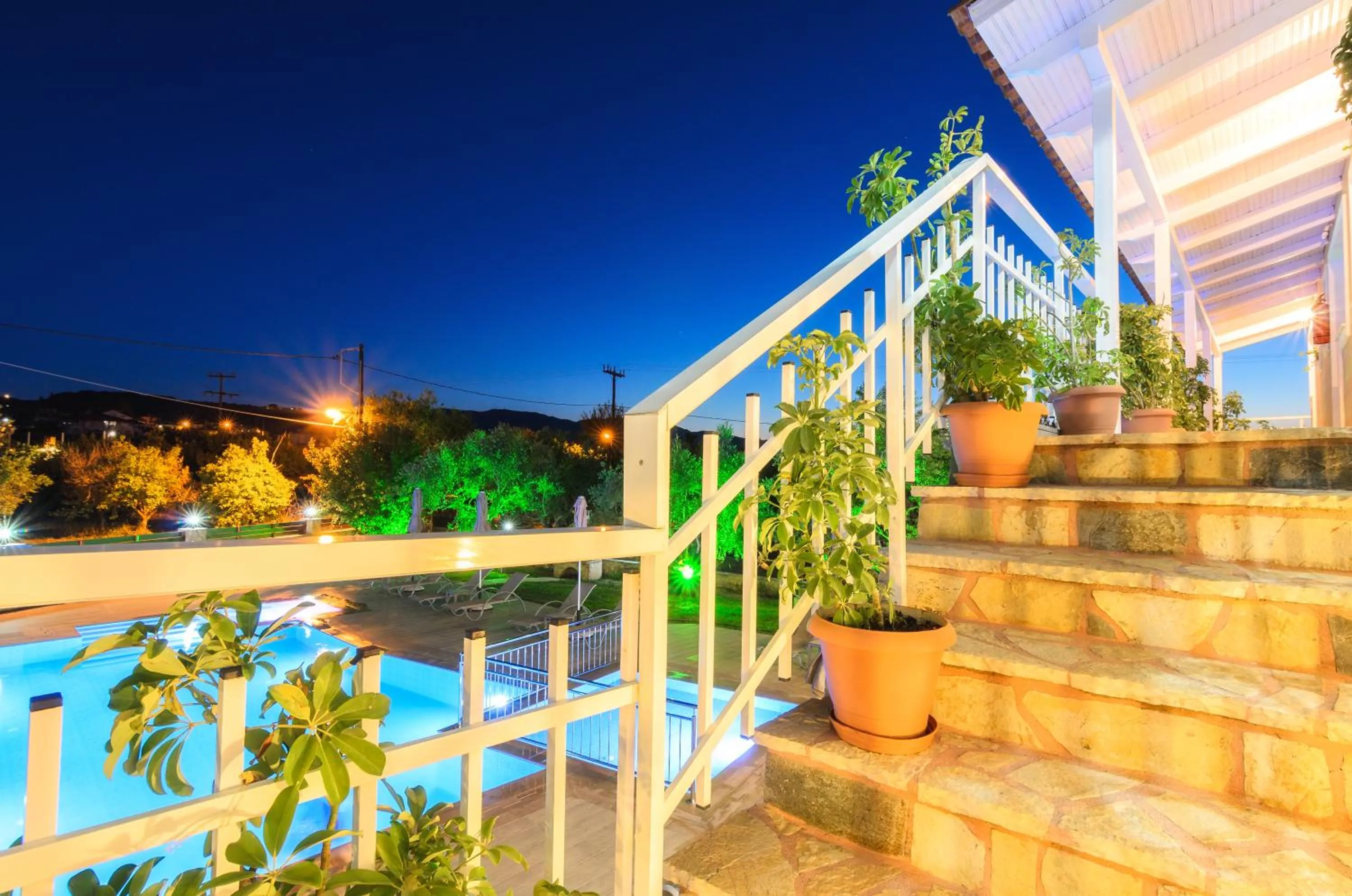 Bird's eye view in Artemis Apartments