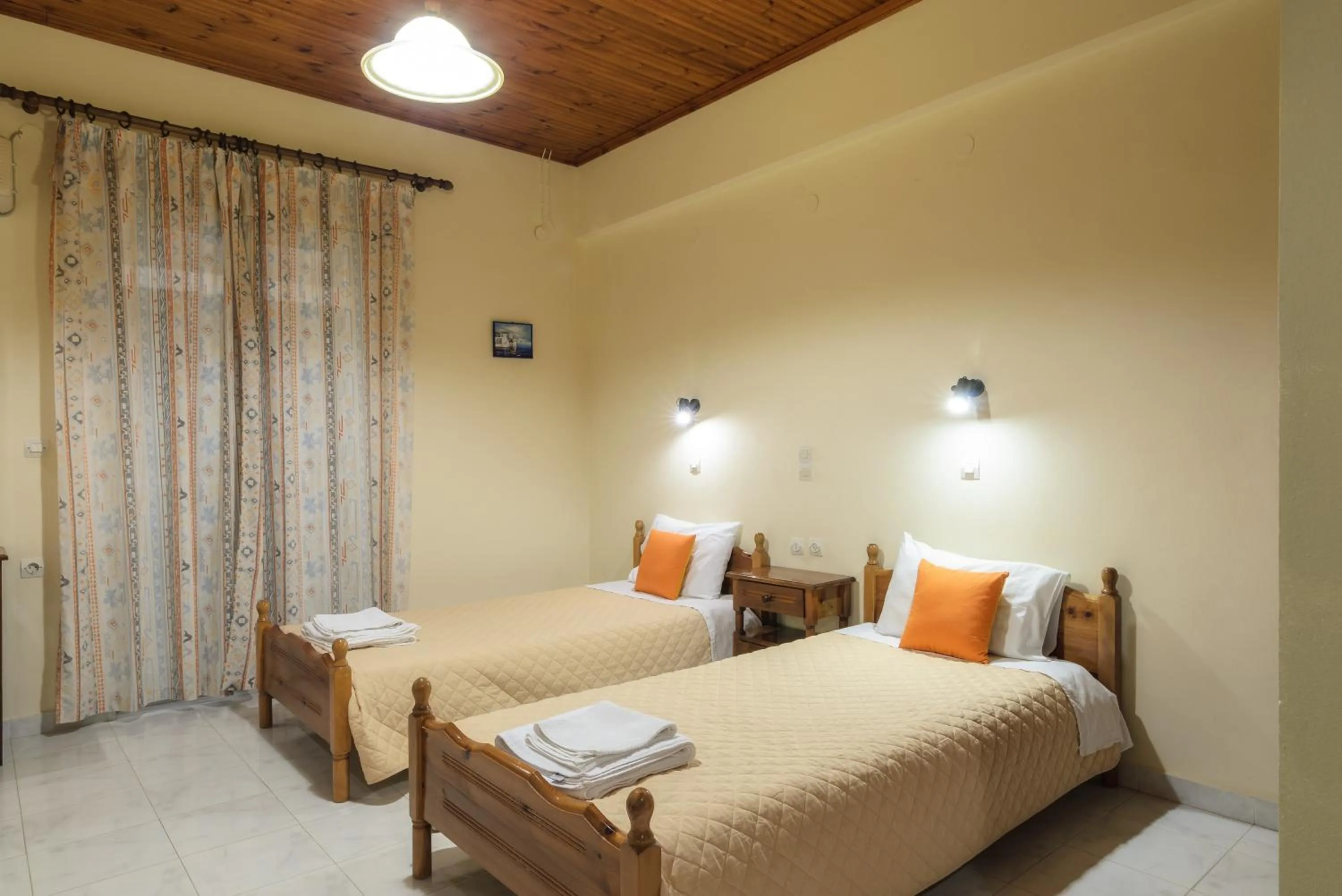 Night, Bed in Artemis Apartments