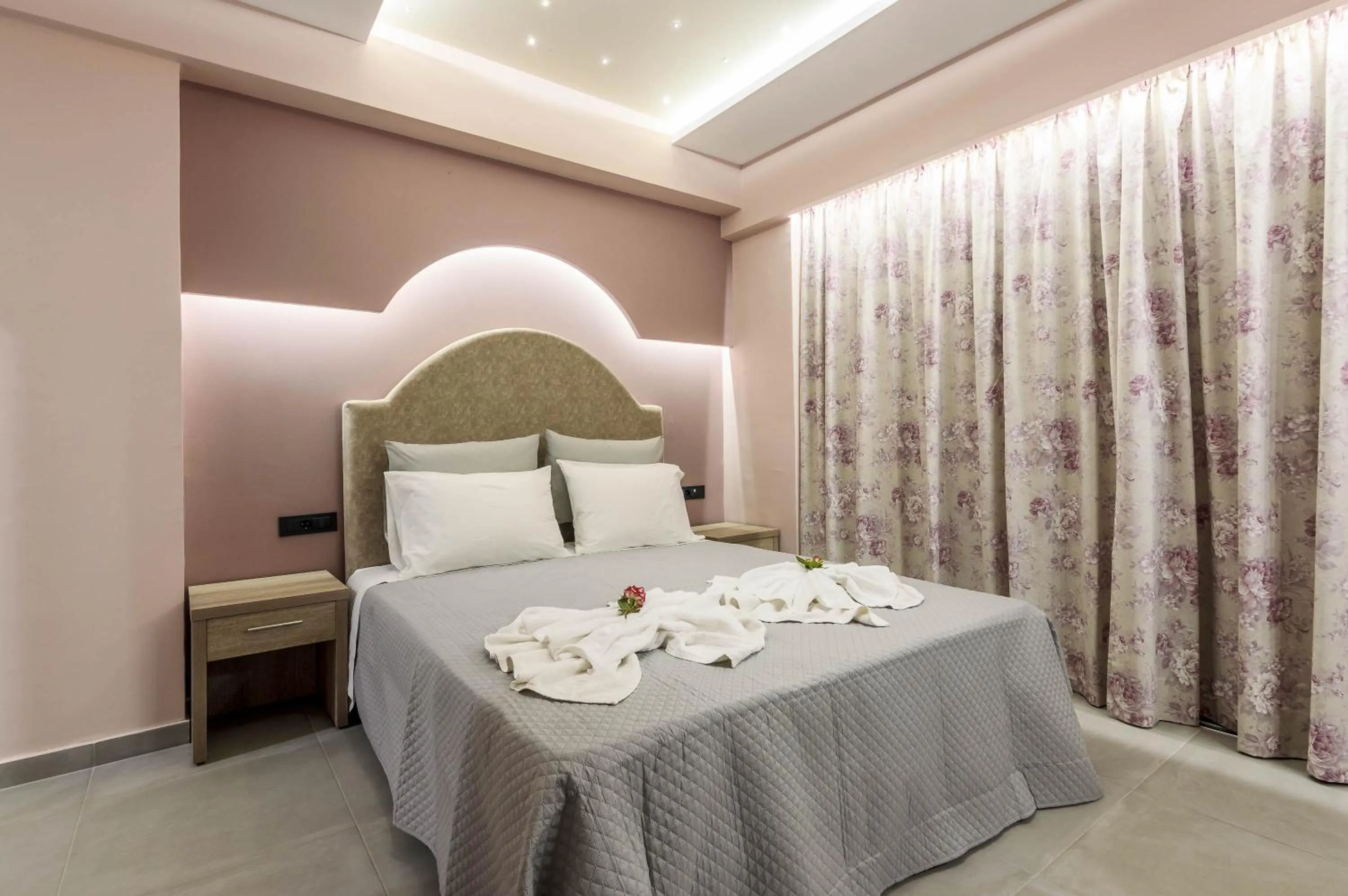 Bed in Artemis Apartments