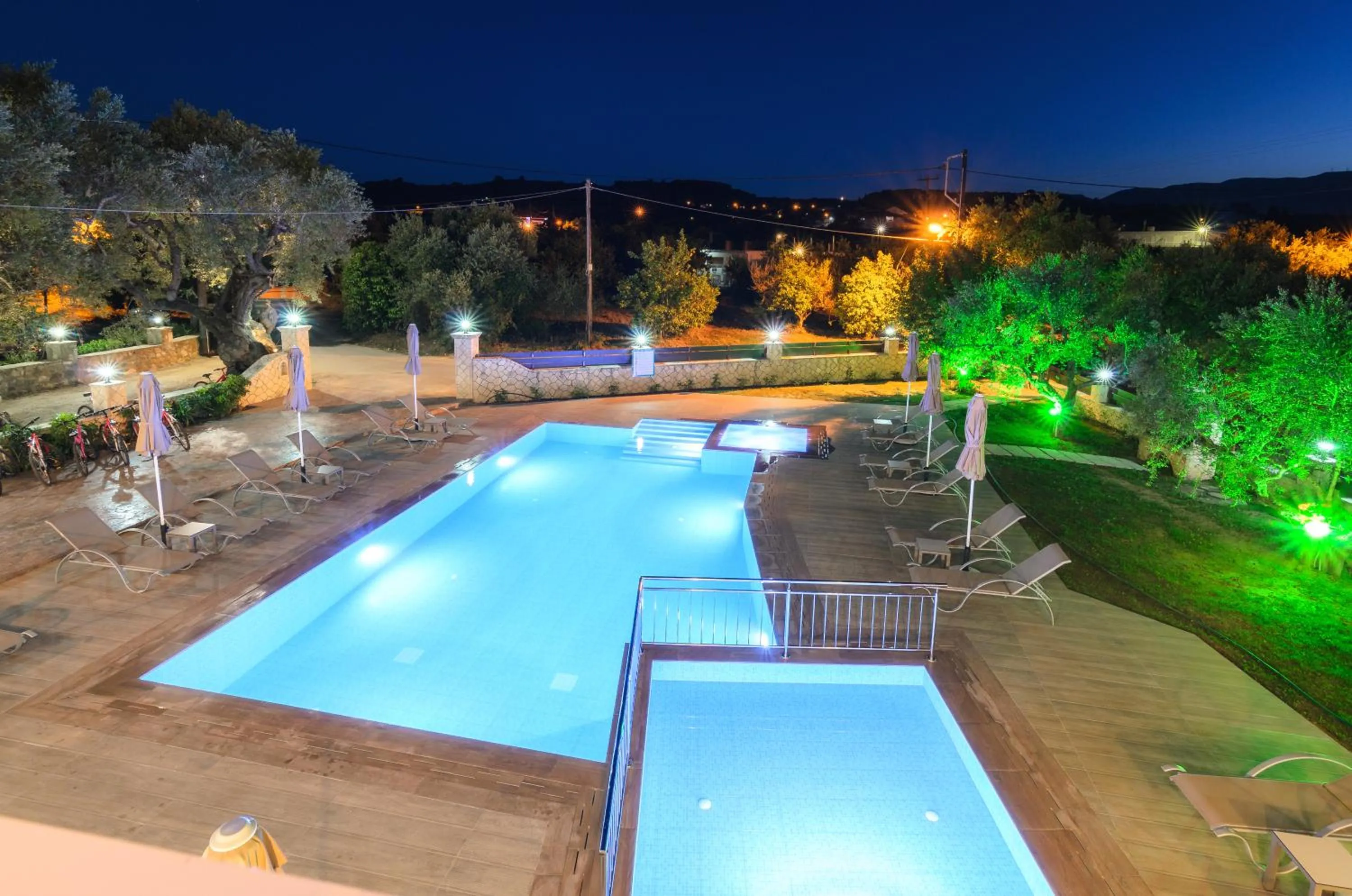 Bird's eye view in Artemis Apartments