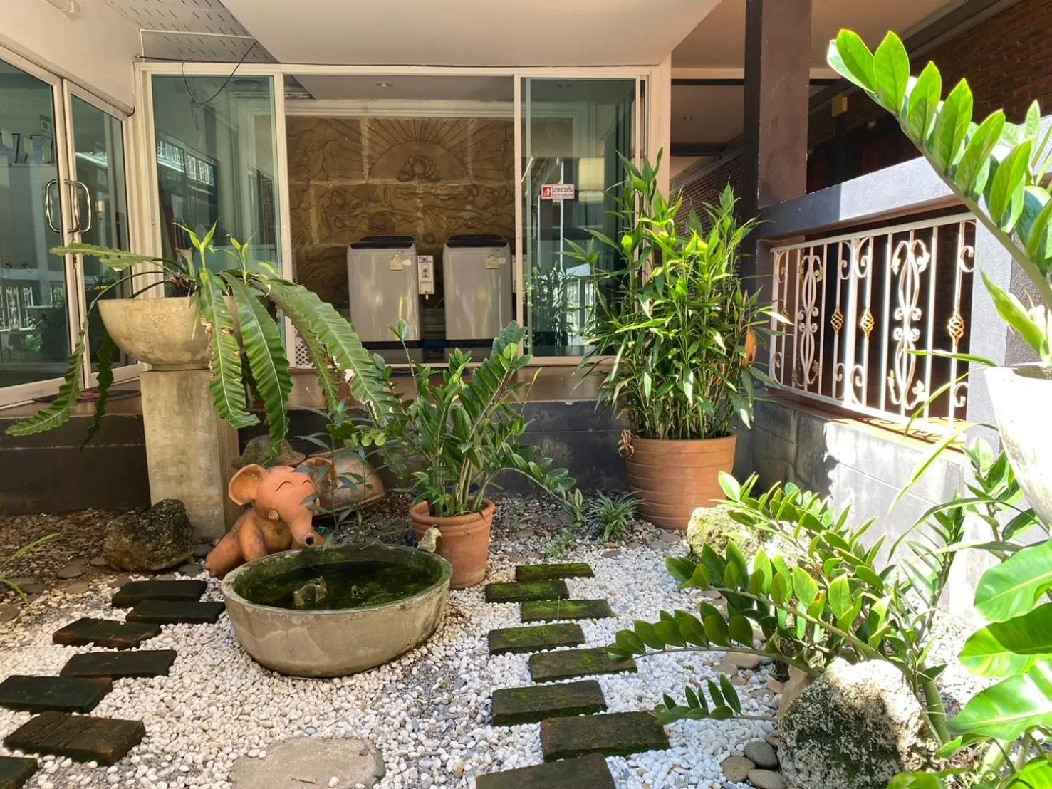 Garden in rimtara residence patan