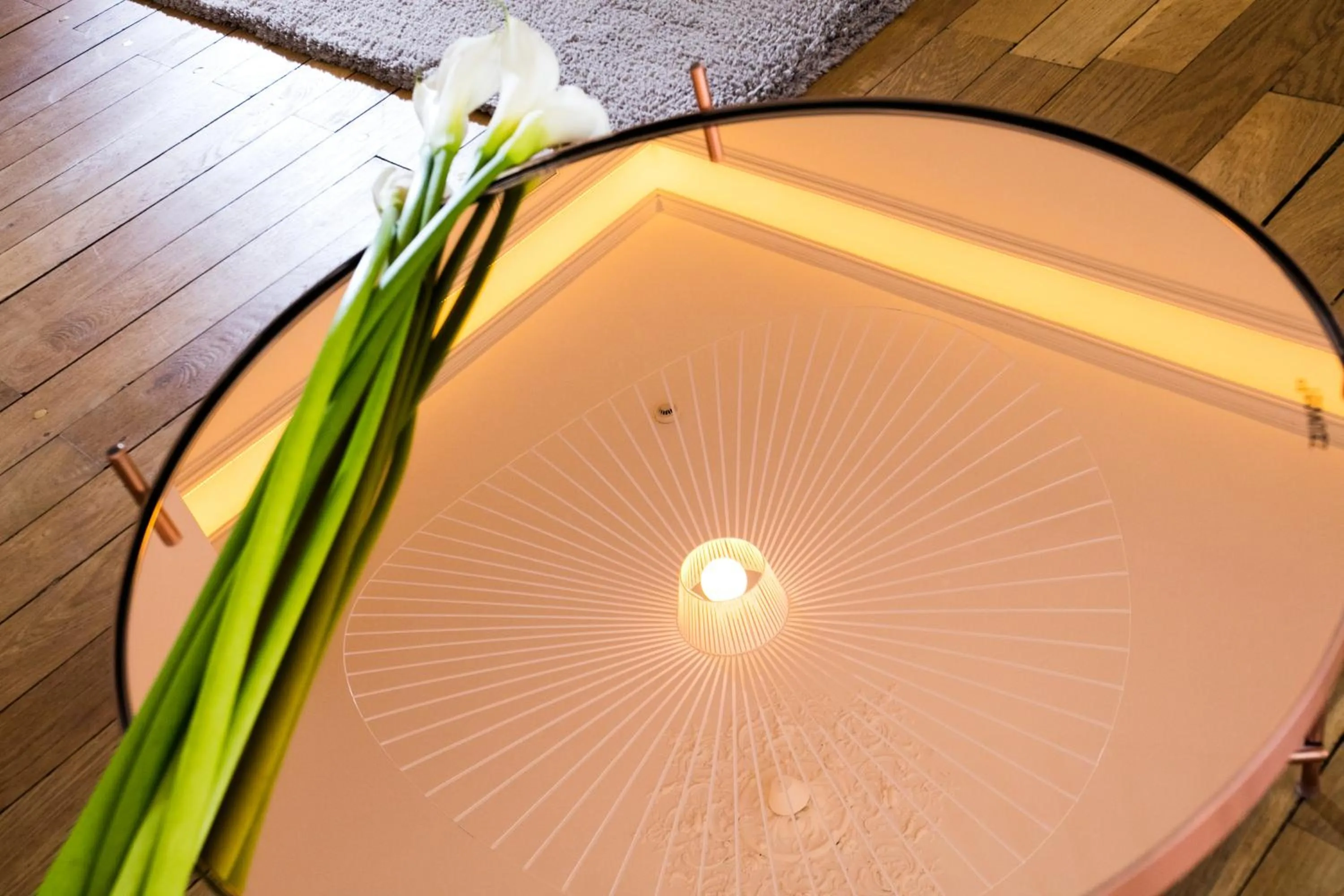 Decorative detail in L'Hôtel Particulier Beziers