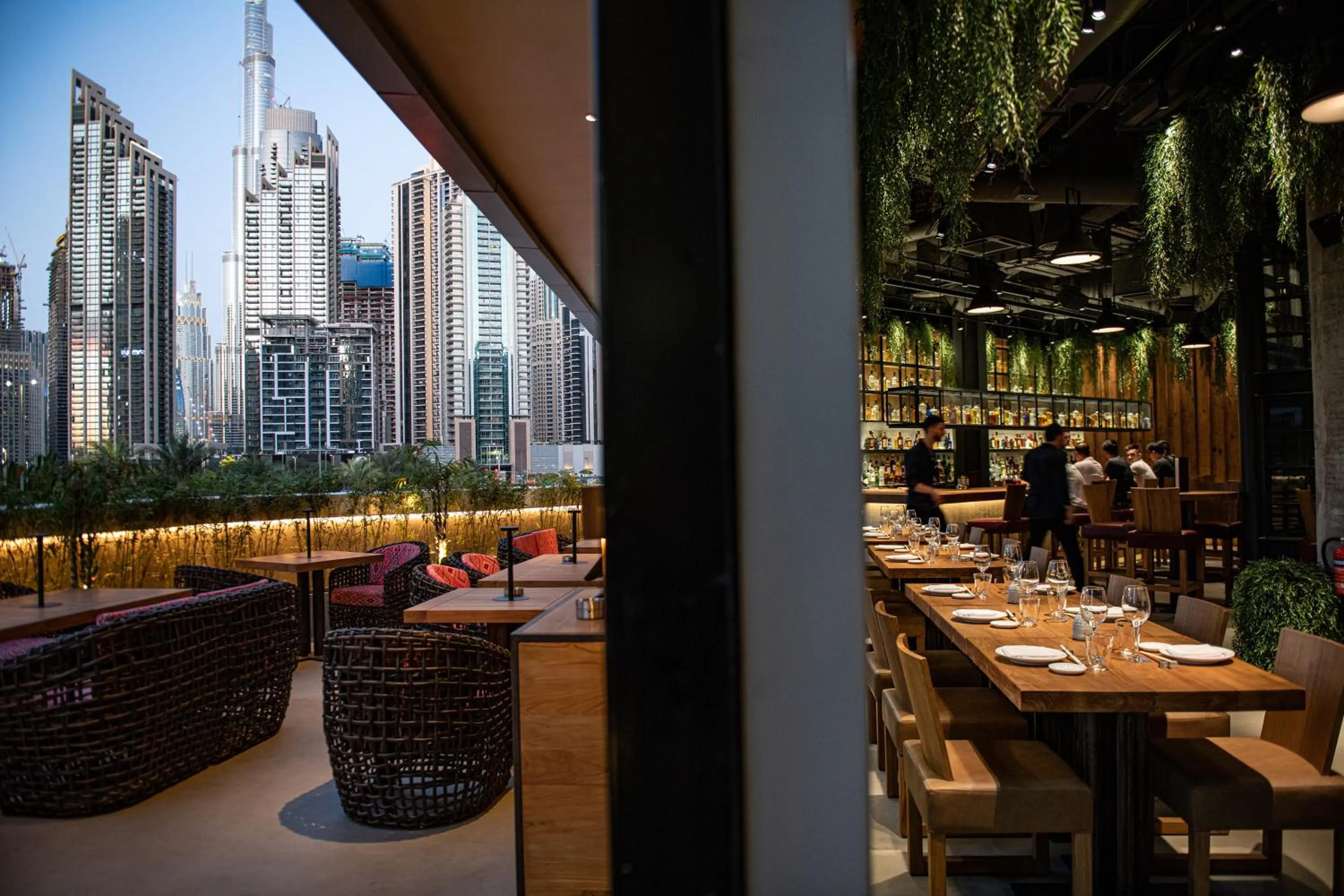 Restaurant/places to eat in ME Dubai Residences