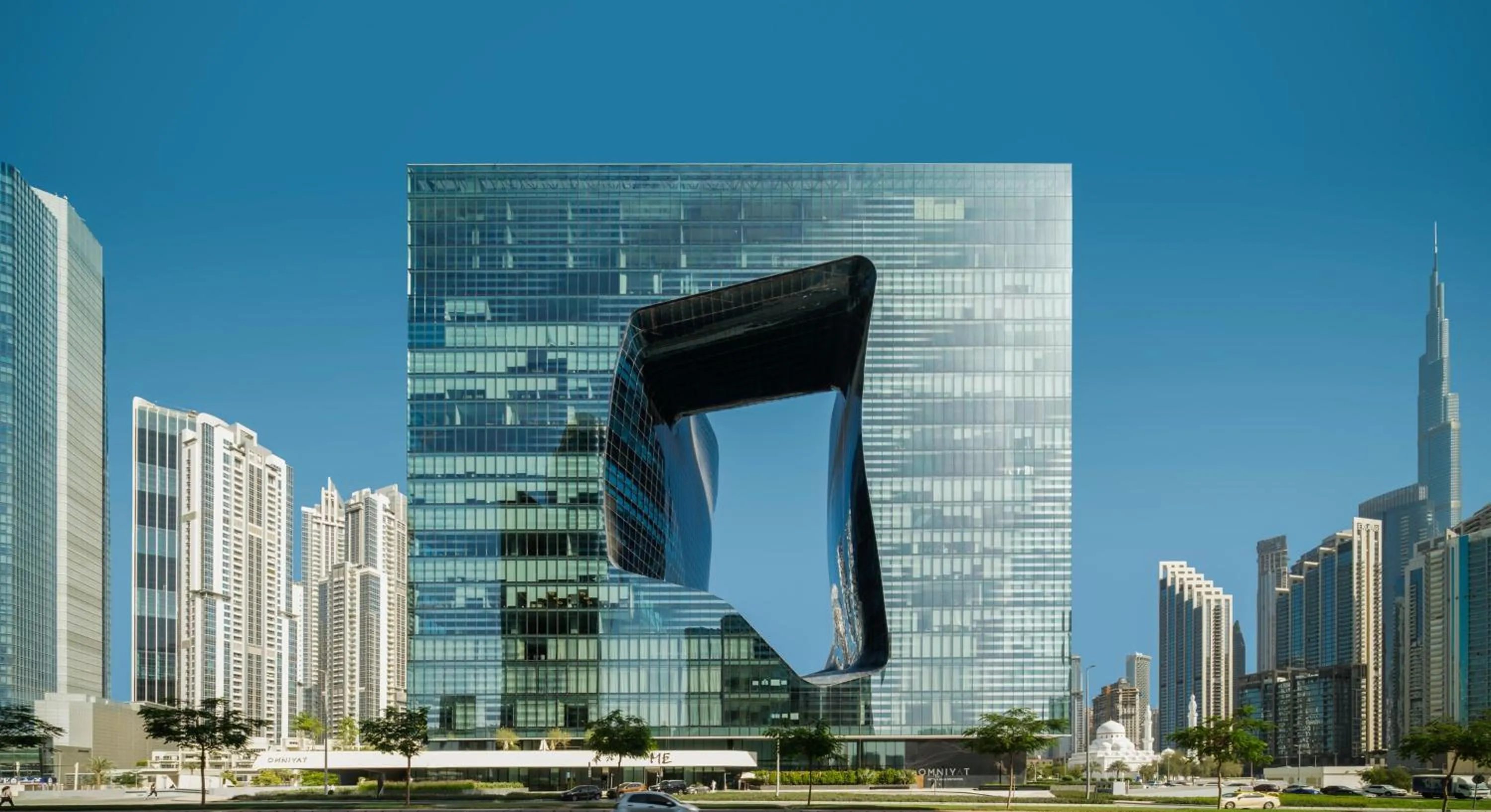 Property building in ME Dubai Residences