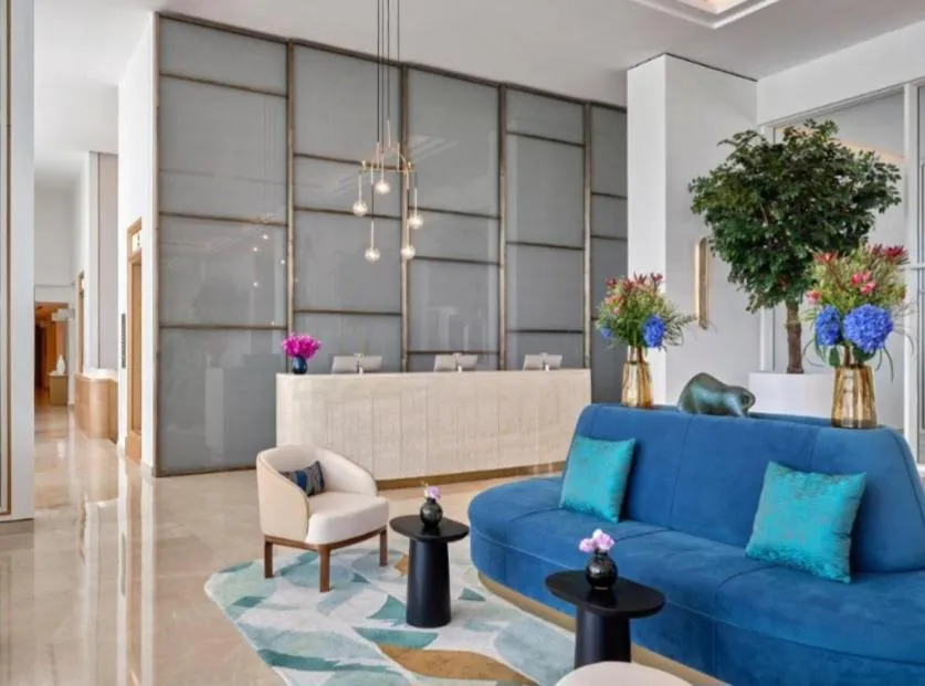 Lobby or reception in Apartment at Vida Marina Resort Marassi