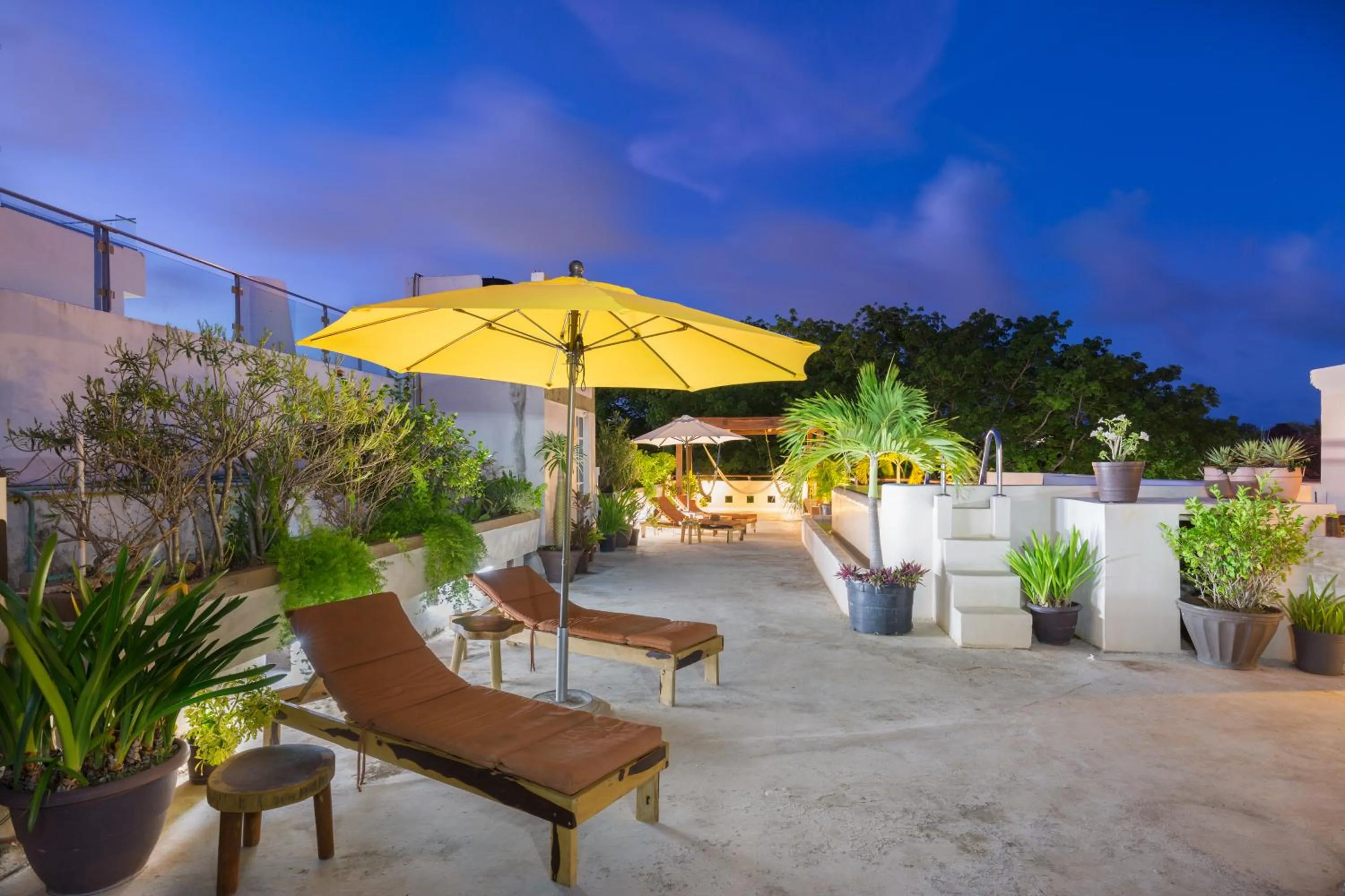 Balcony/Terrace in Quinta Margarita - Boho Chic Hotel