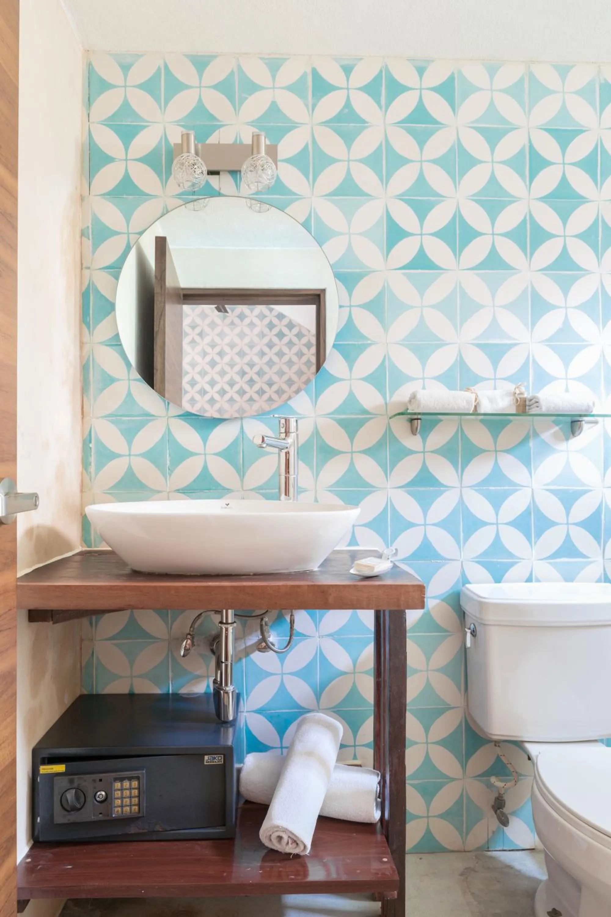 Bathroom in Quinta Margarita - Boho Chic Hotel