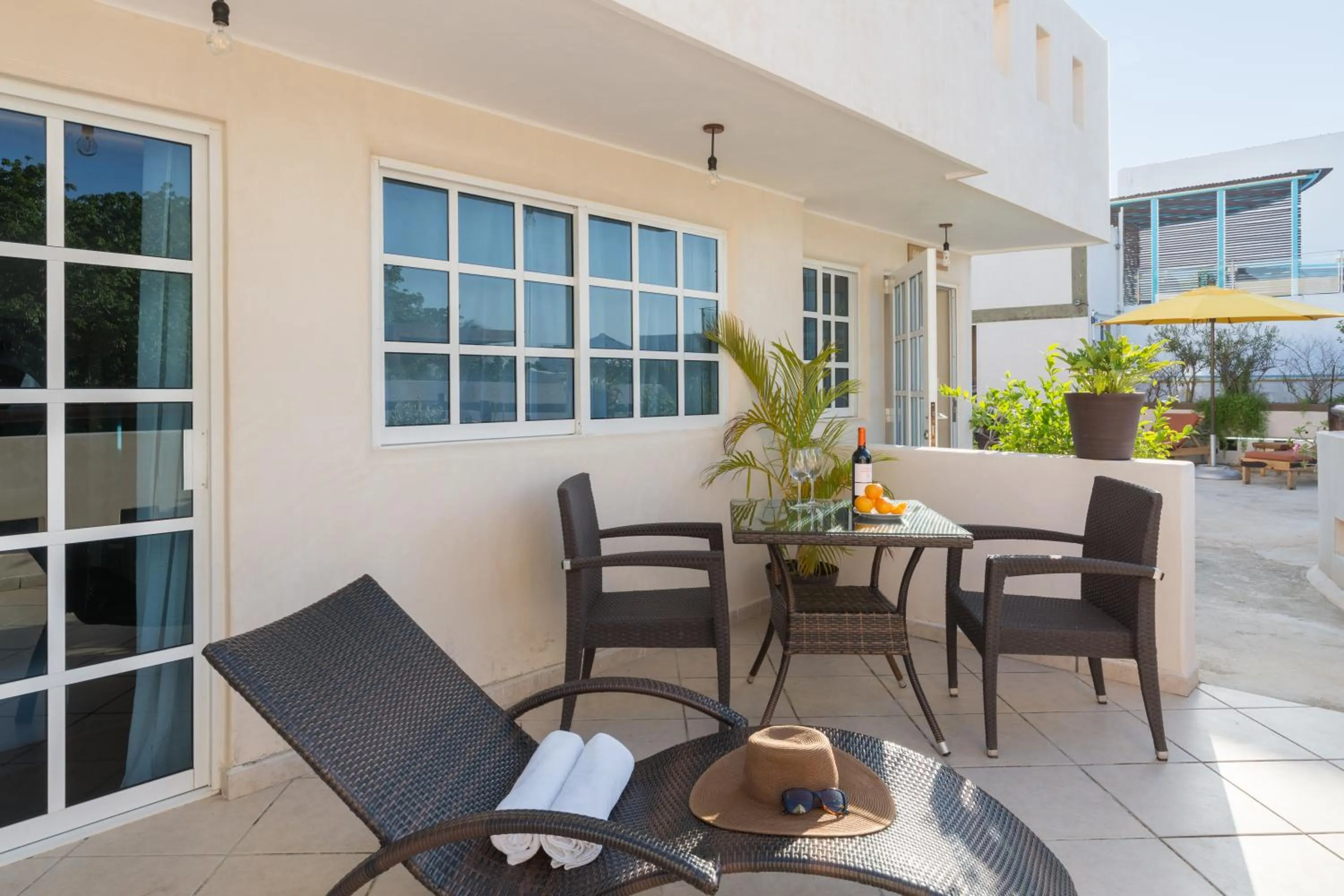 Balcony/Terrace in Quinta Margarita - Boho Chic Hotel