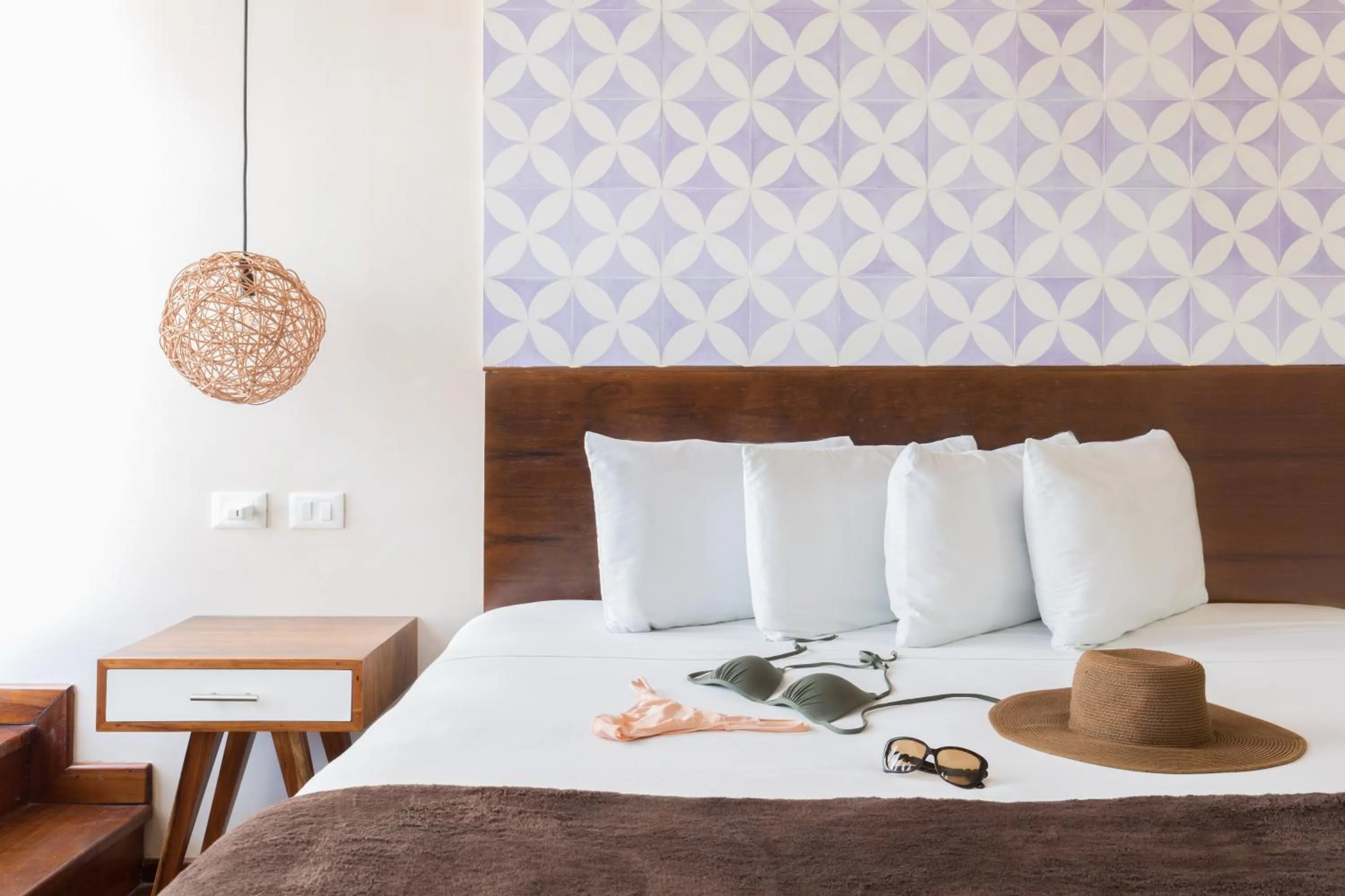 Bed in Quinta Margarita - Boho Chic Hotel