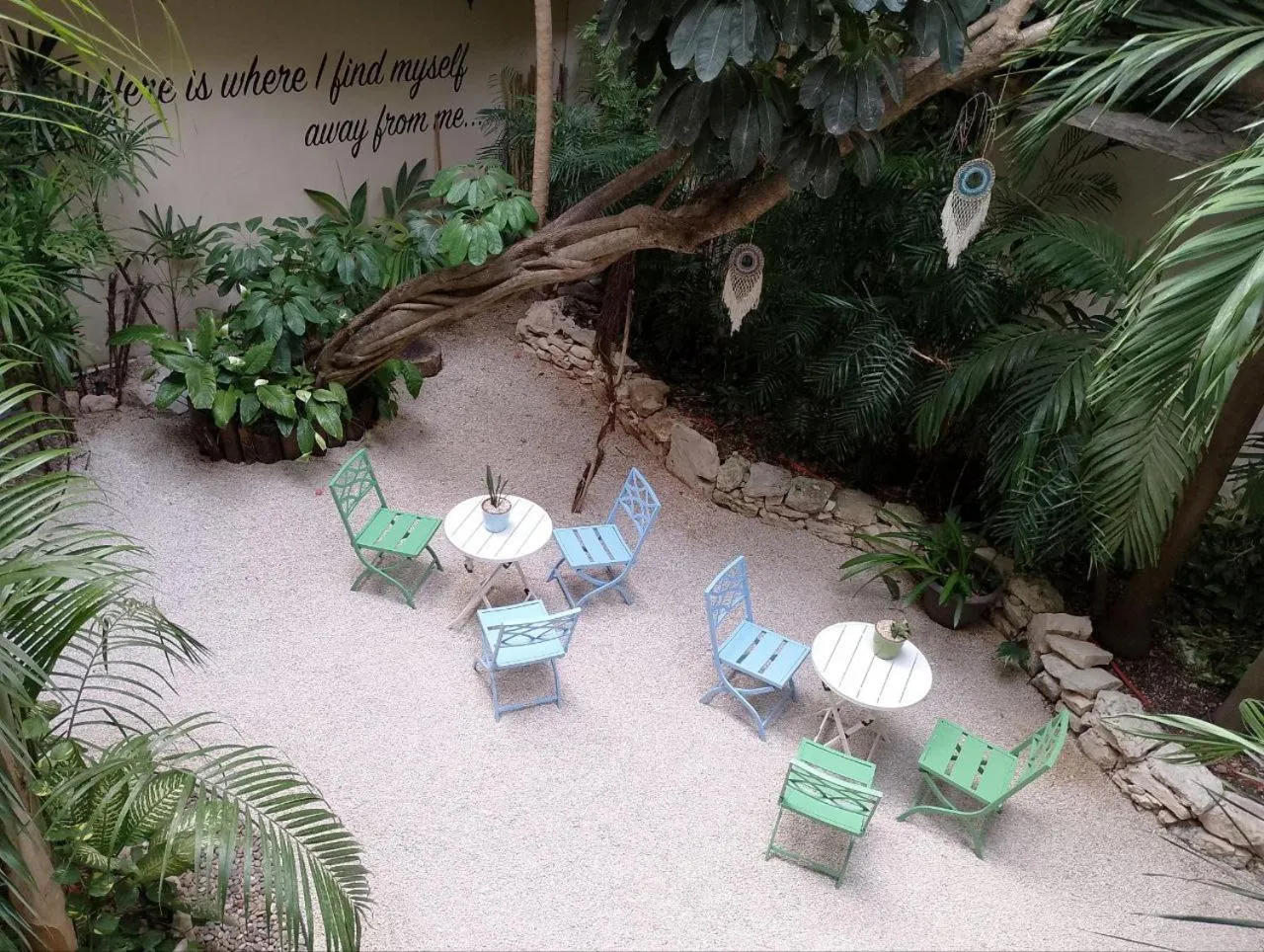 Garden in Quinta Margarita - Boho Chic Hotel