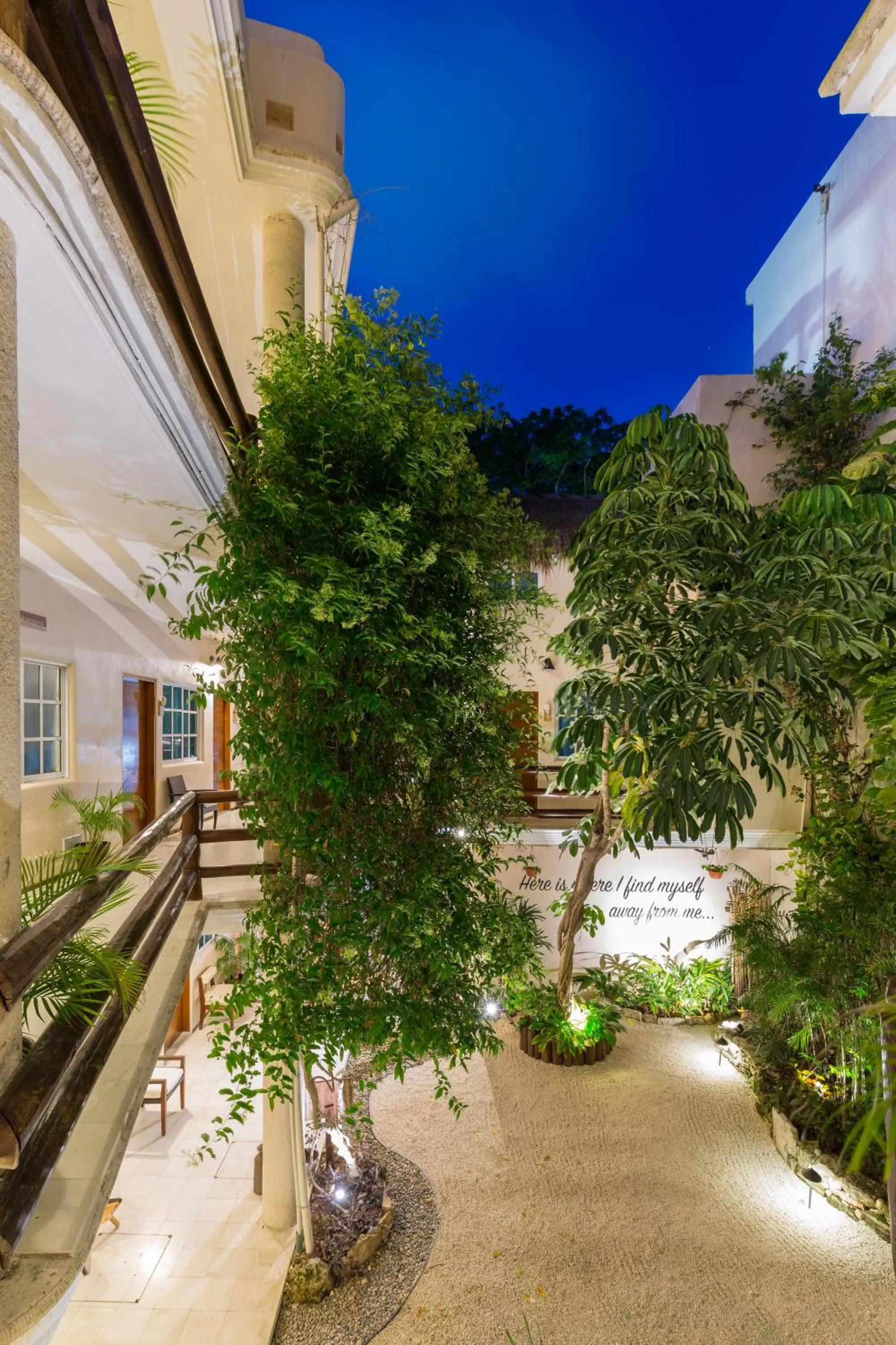 Garden in Quinta Margarita - Boho Chic Hotel