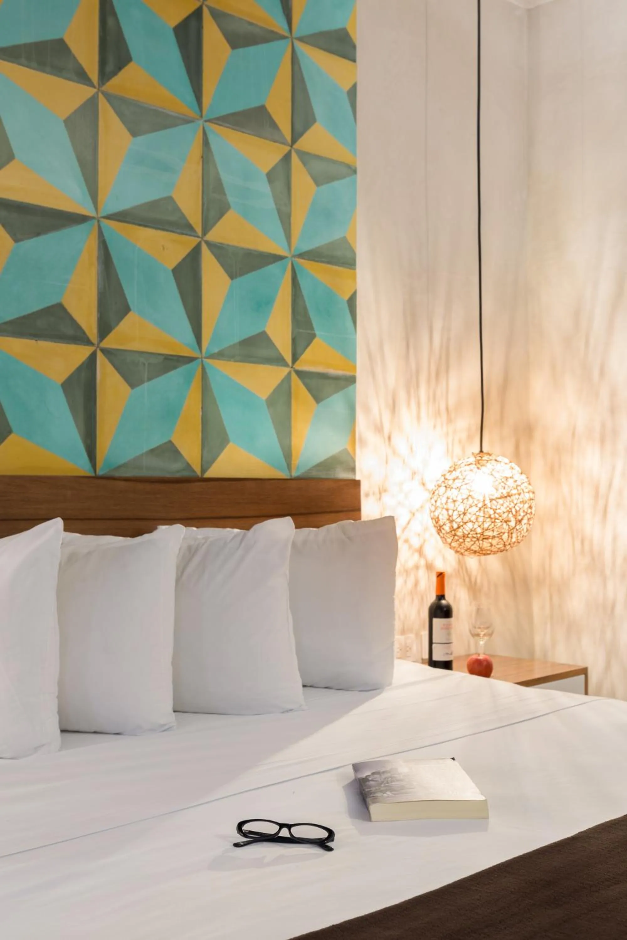 Bedroom, Bed in Quinta Margarita - Boho Chic Hotel