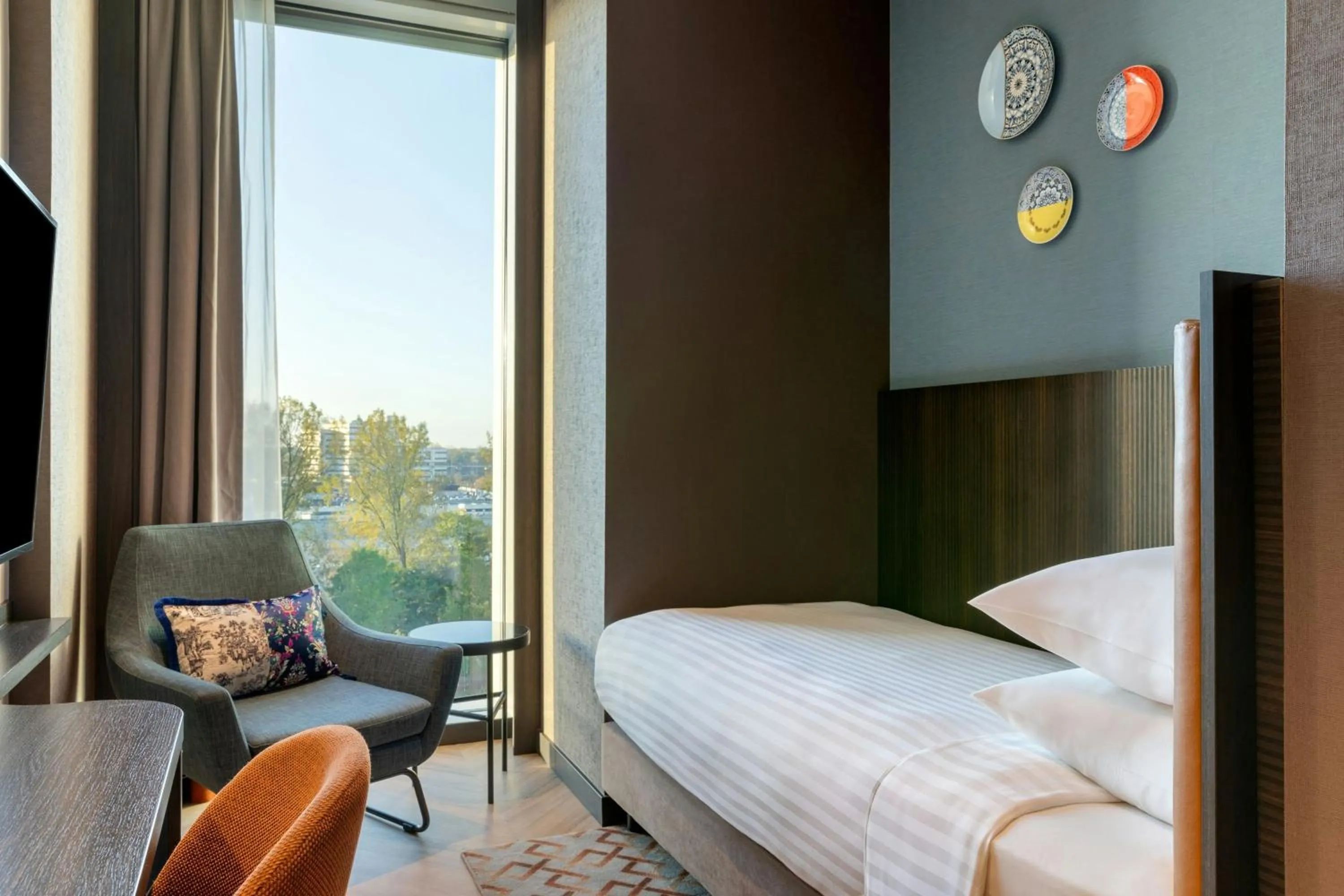 Photo of the whole room, Bed in Corendon Amsterdam New-West, a Tribute Portfolio Hotel