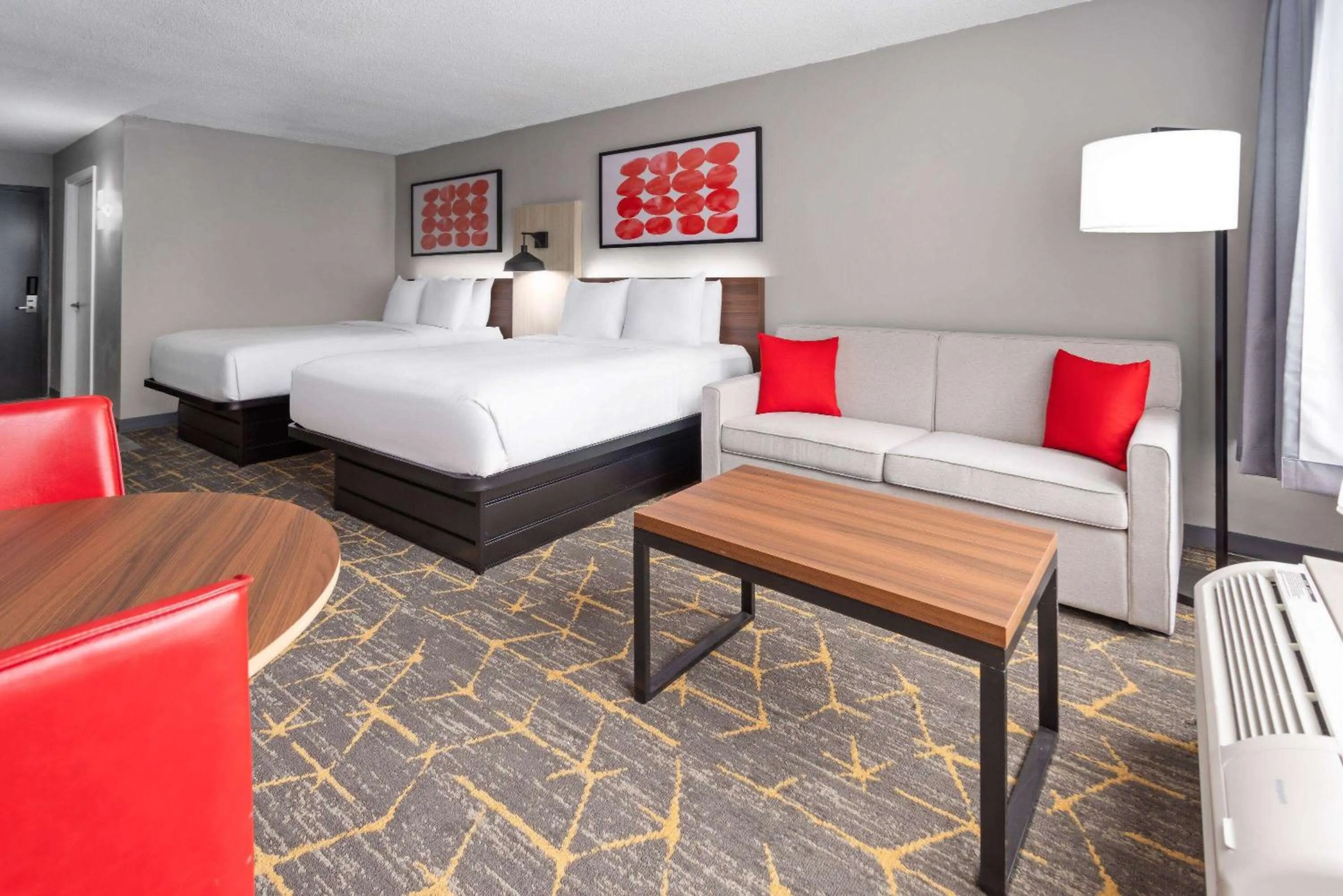 Photo of the whole room, Bed in Hawthorn Extended Stay by Wyndham Columbia-Ft Jackson
