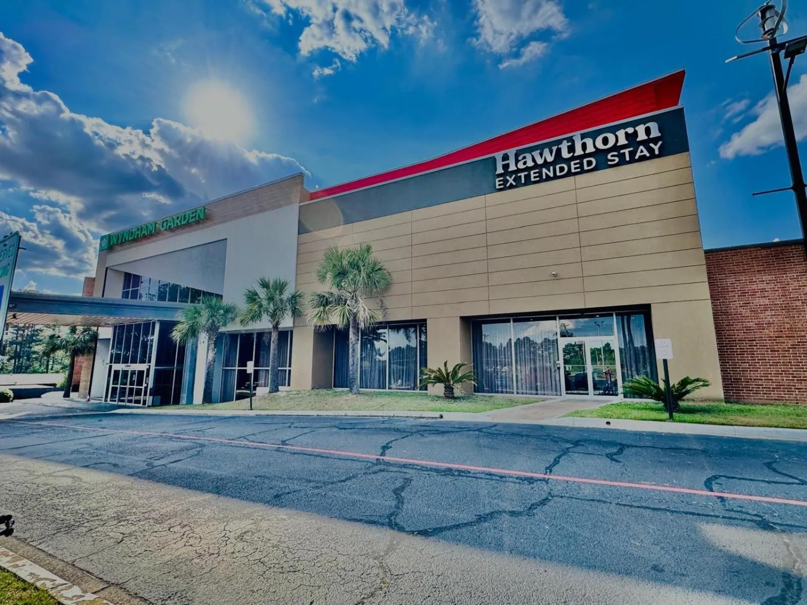 Property building in Hawthorn Extended Stay by Wyndham Columbia-Ft Jackson