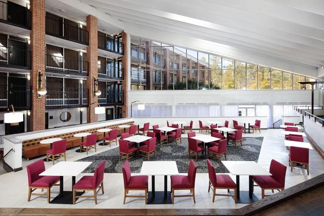 Seating area in Hawthorn Extended Stay by Wyndham Columbia-Ft Jackson