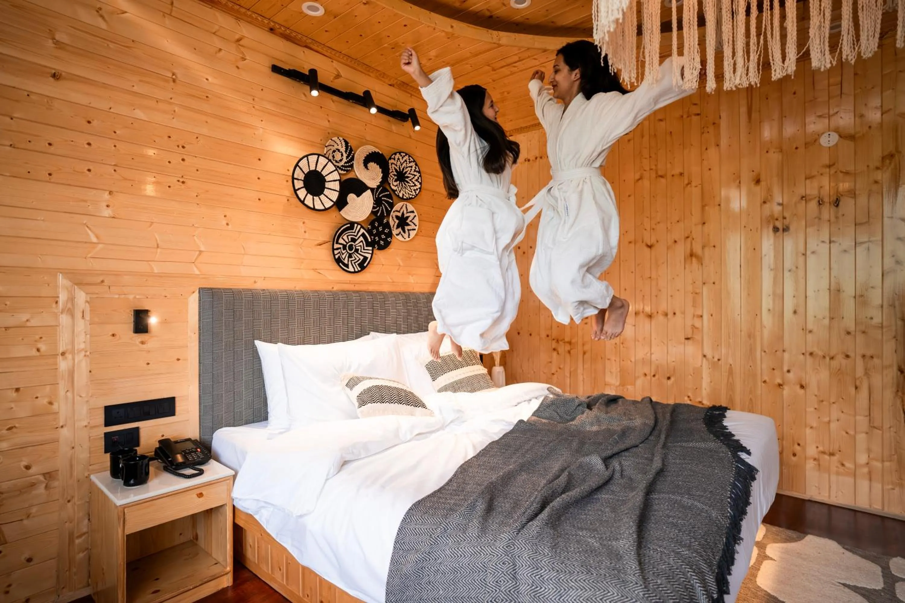 Bedroom, Bed in Olgah Manali