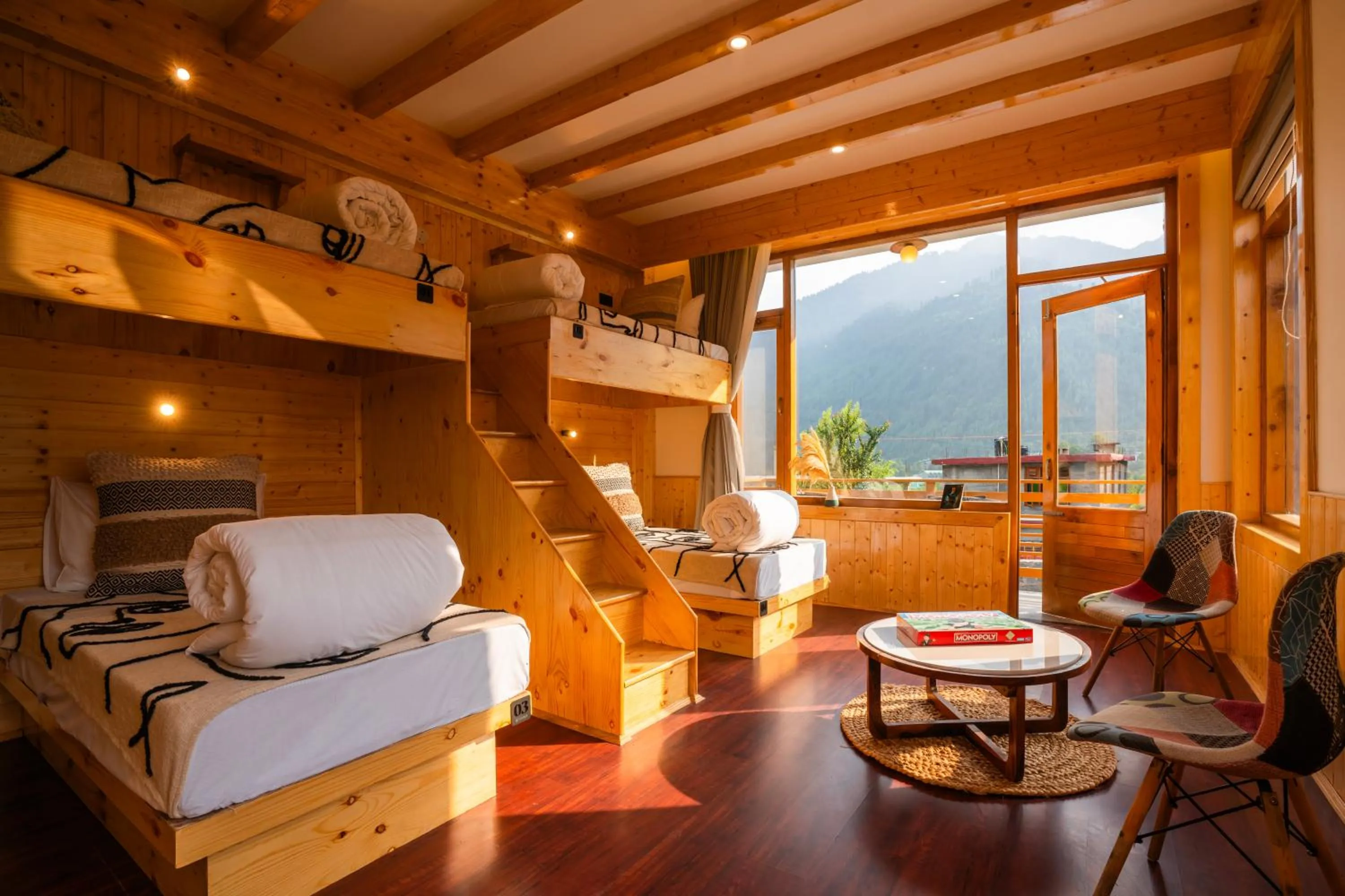 Mountain view in Olgah Manali