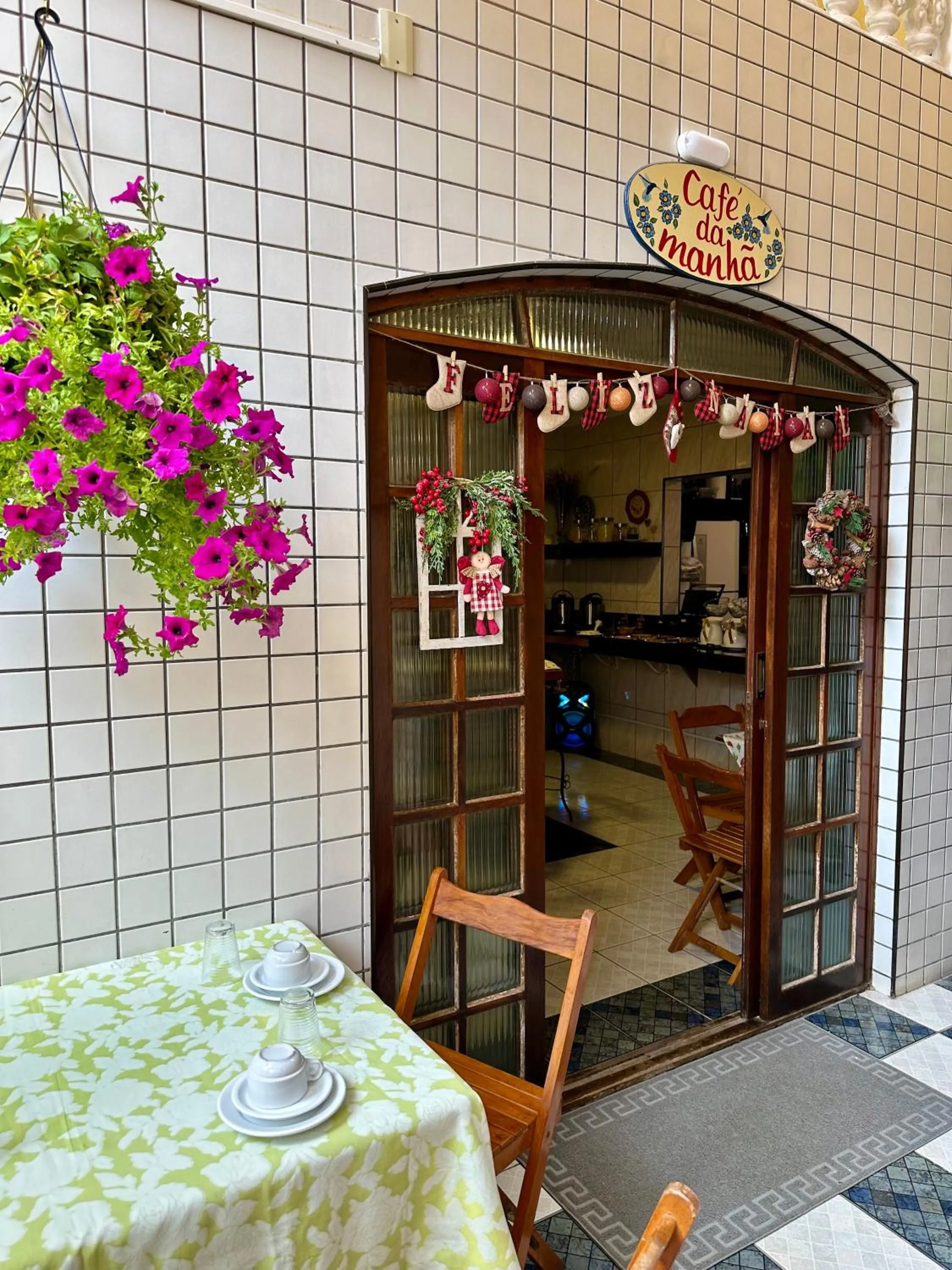 Breakfast in Pousada Amanhecer do Itaguá