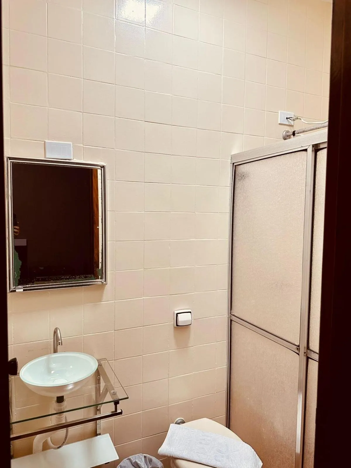 Bathroom in Pousada Amanhecer do Itaguá