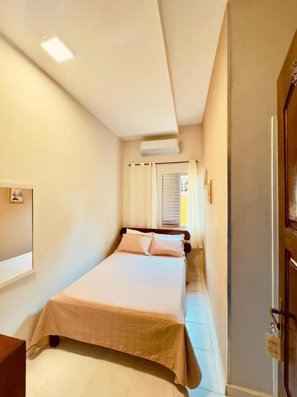 Bed in Pousada Amanhecer do Itaguá