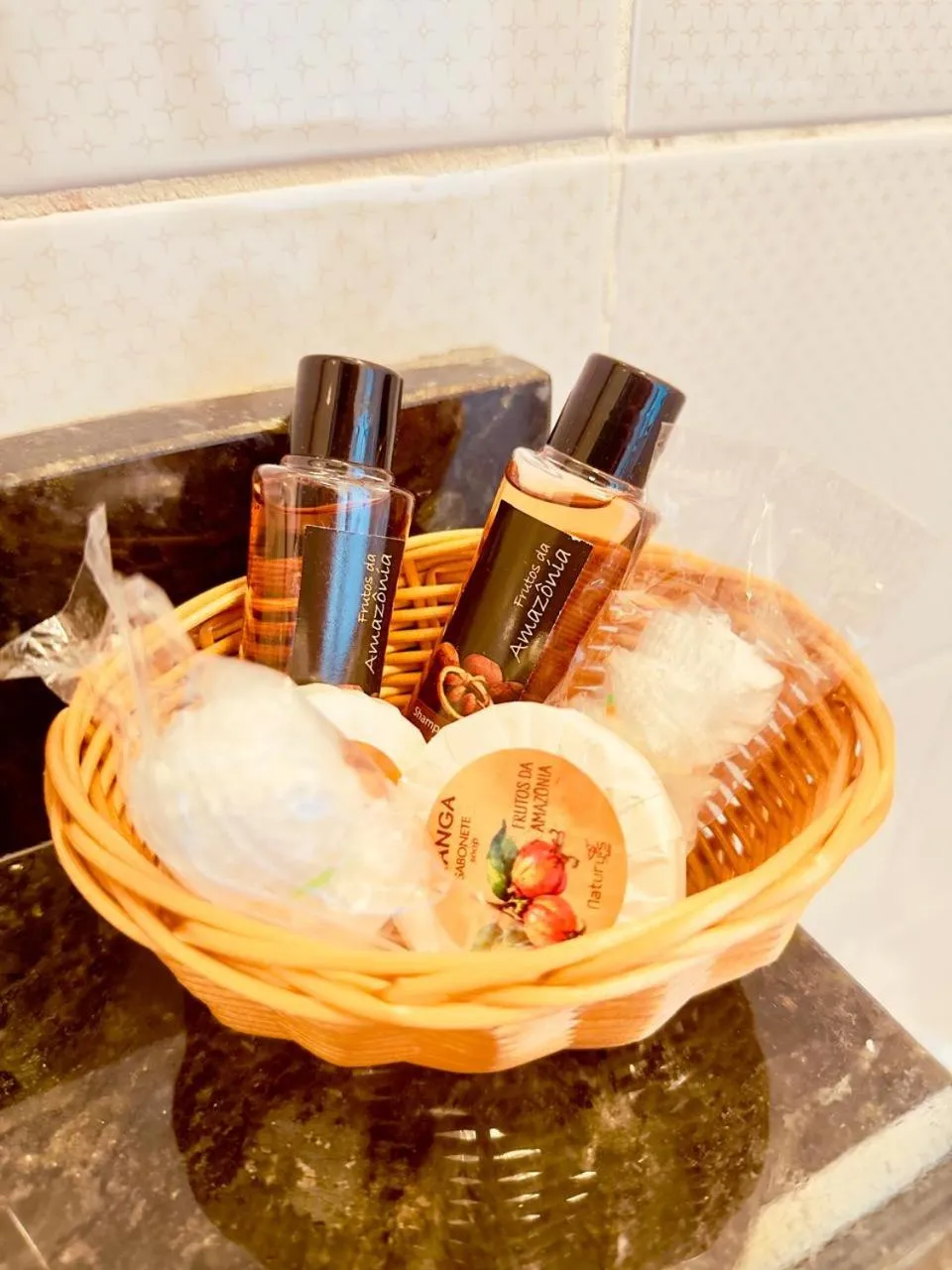 Bathroom in Pousada Amanhecer do Itaguá