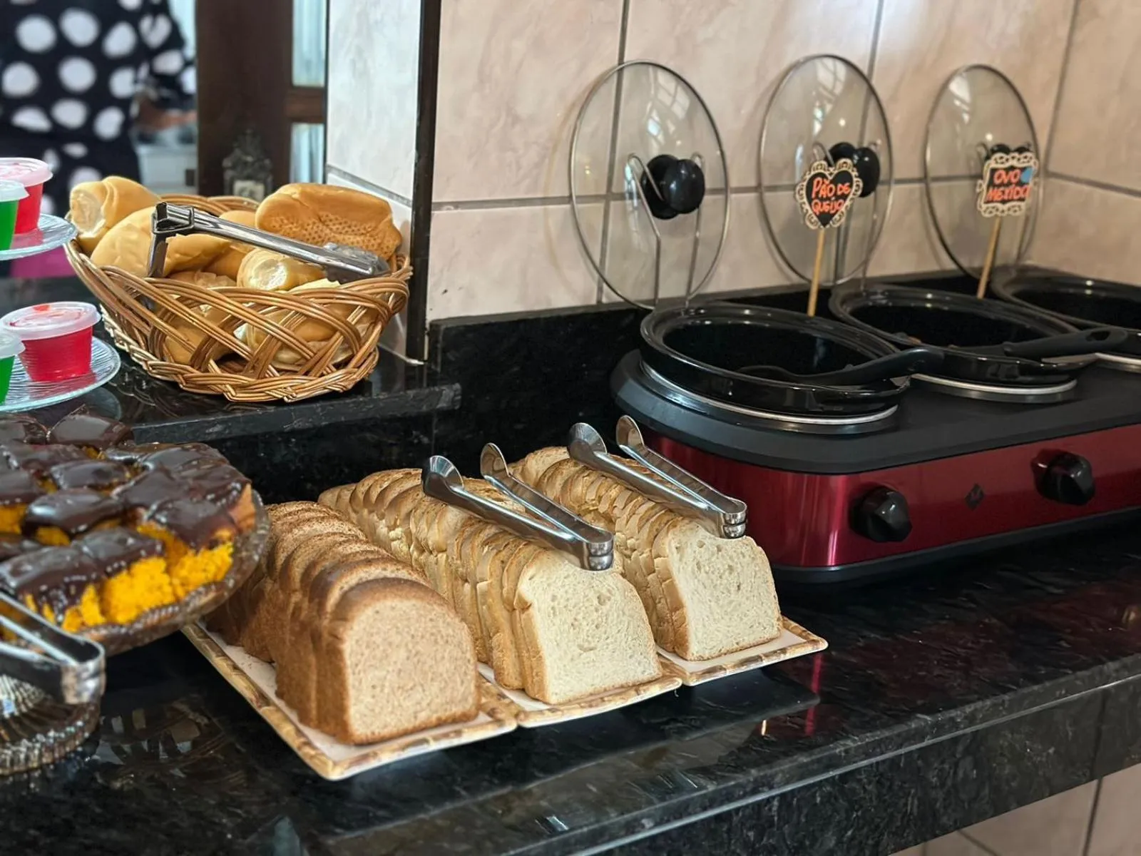 Breakfast in Pousada Amanhecer do Itaguá